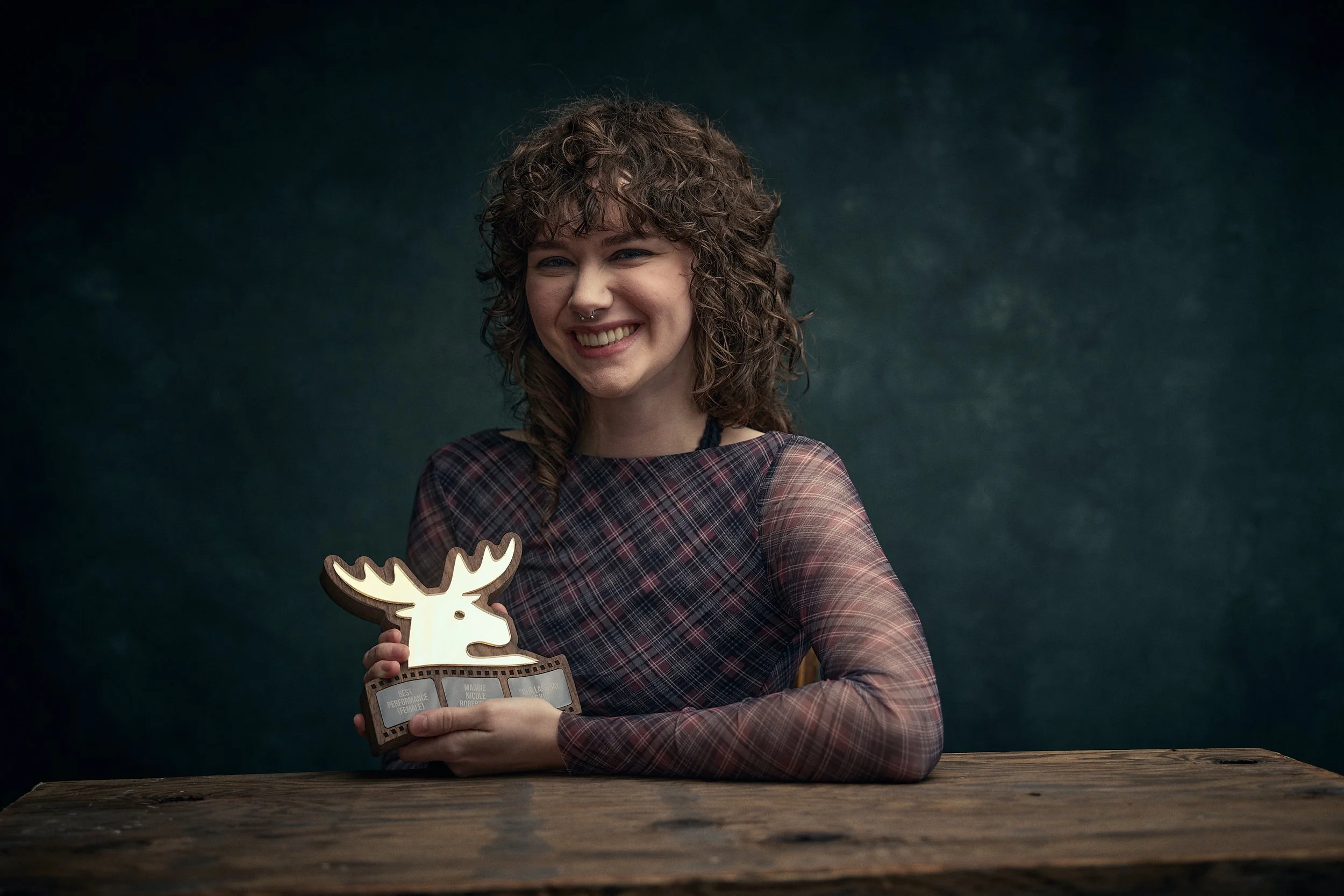 Actor Maggie Nicole Robertson for "Our Last Day As Kids"