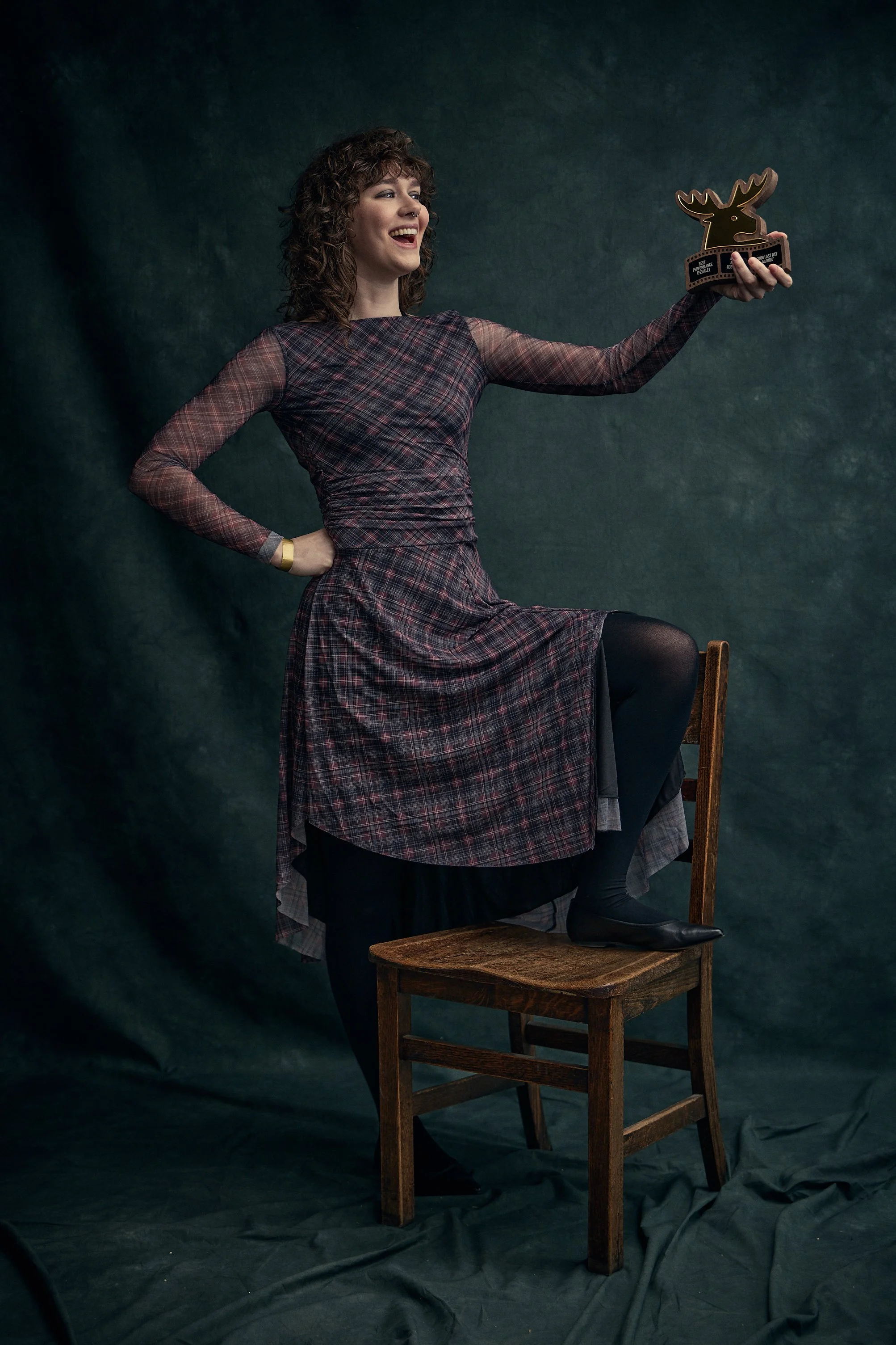 Actor Maggie Nicole Robertson for "Our Last Day As Kids"