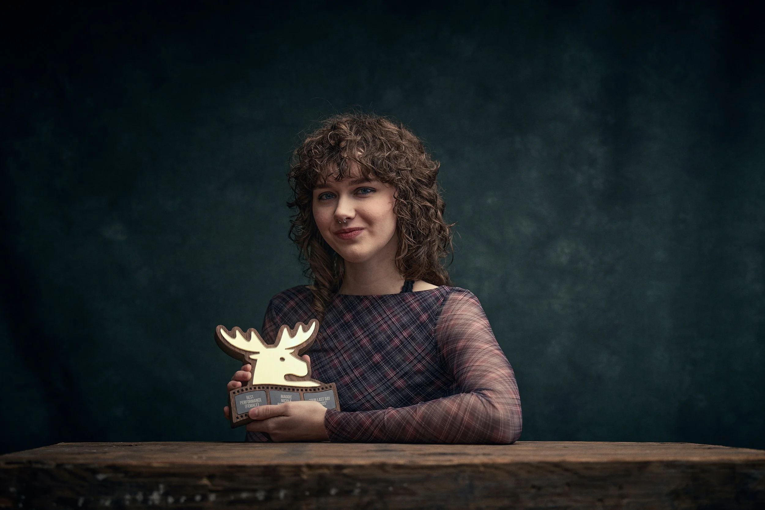 Actor Maggie Nicole Robertson for "Our Last Day As Kids"