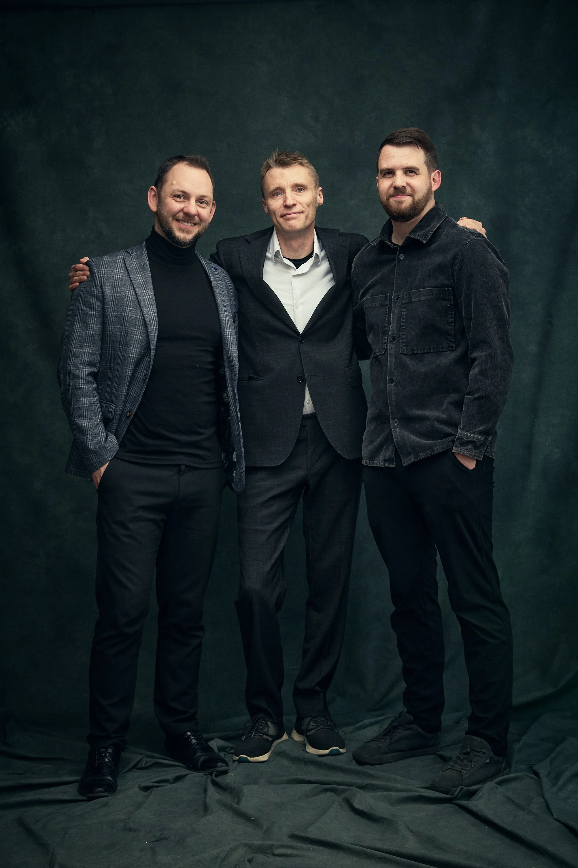 Organizers Timothy Lenko, Nick Lamb, and Jeremy Ratzlaff