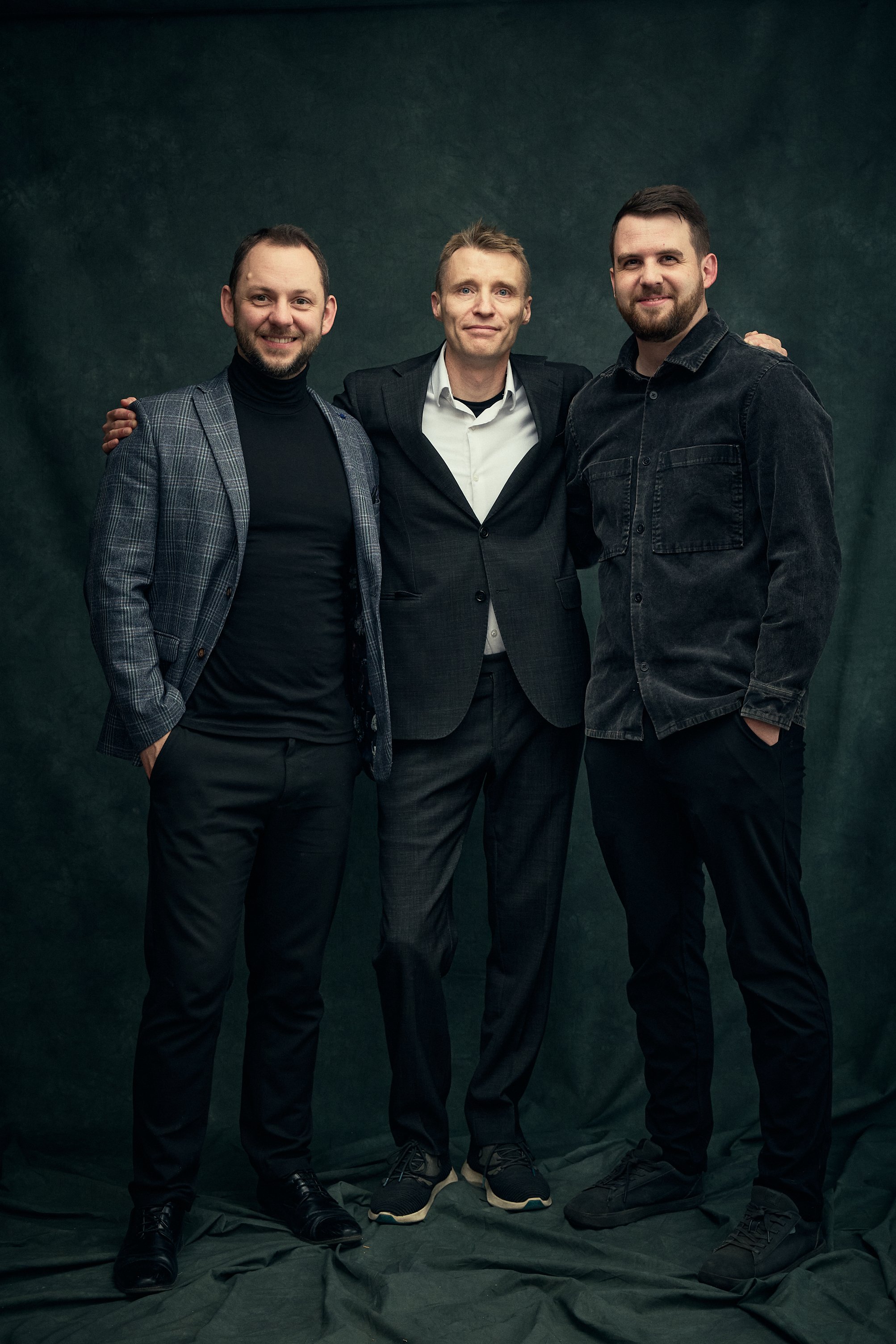 Organizers Timothy Lenko, Nick Lamb, and Jeremy Ratzlaff