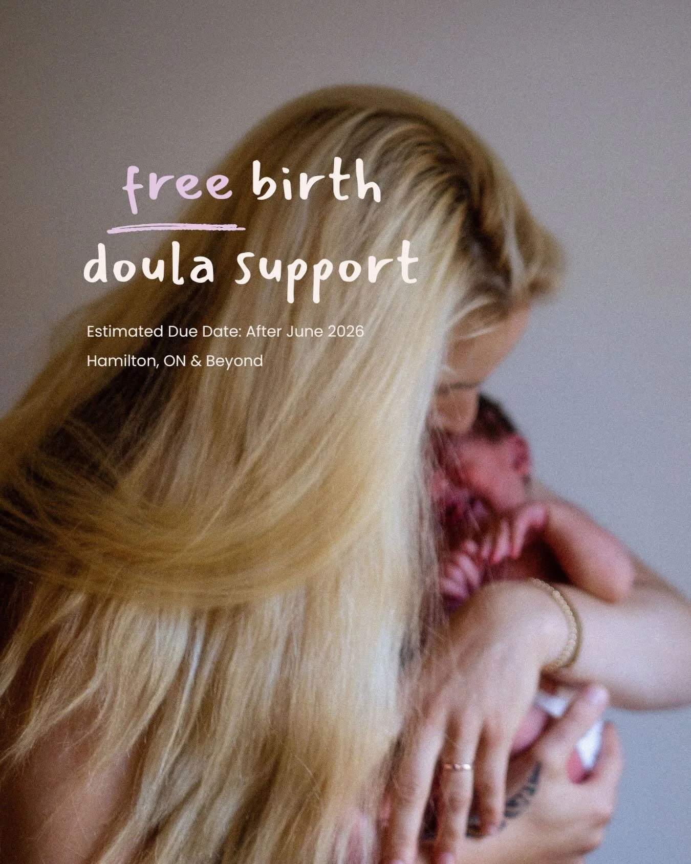 ATTN: ✨ FREE BIRTH DOULA SUPPORT 

I&rsquo;m offering no-cost birth doula support in exchange for your support with completing my certifications (i.e., an evaluation form). 

Estimated Due Date: After June, 2026 
Hamilton, ON &amp; Beyond 

🍓2 prena