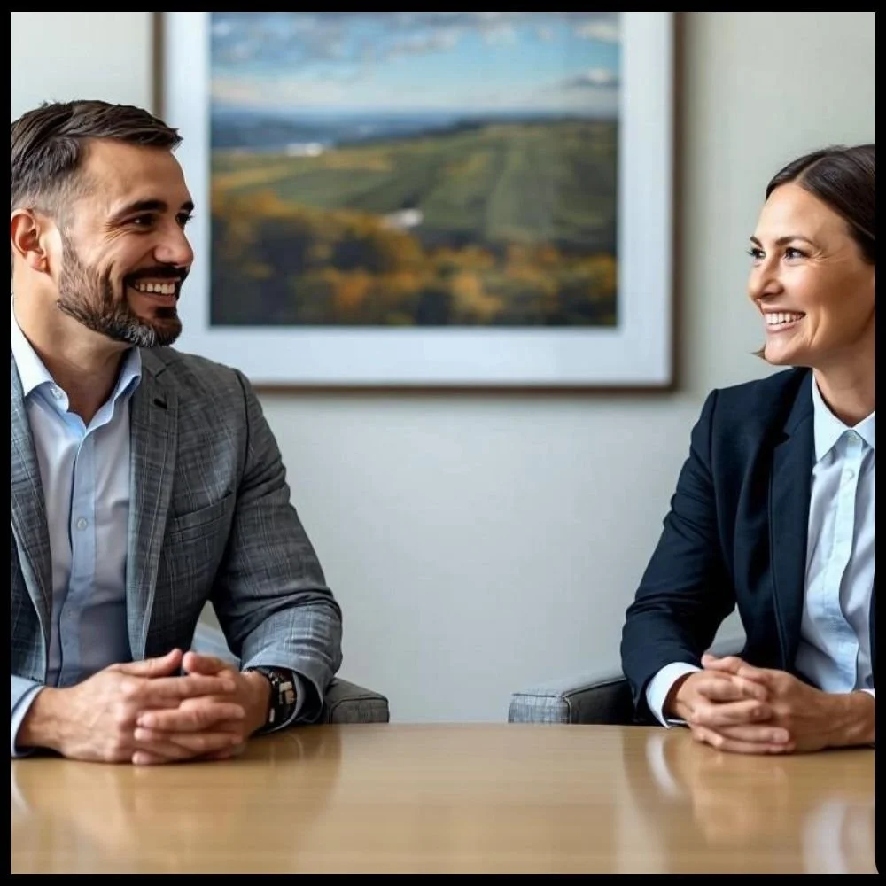 Professional-Man-And-Woman-Talking