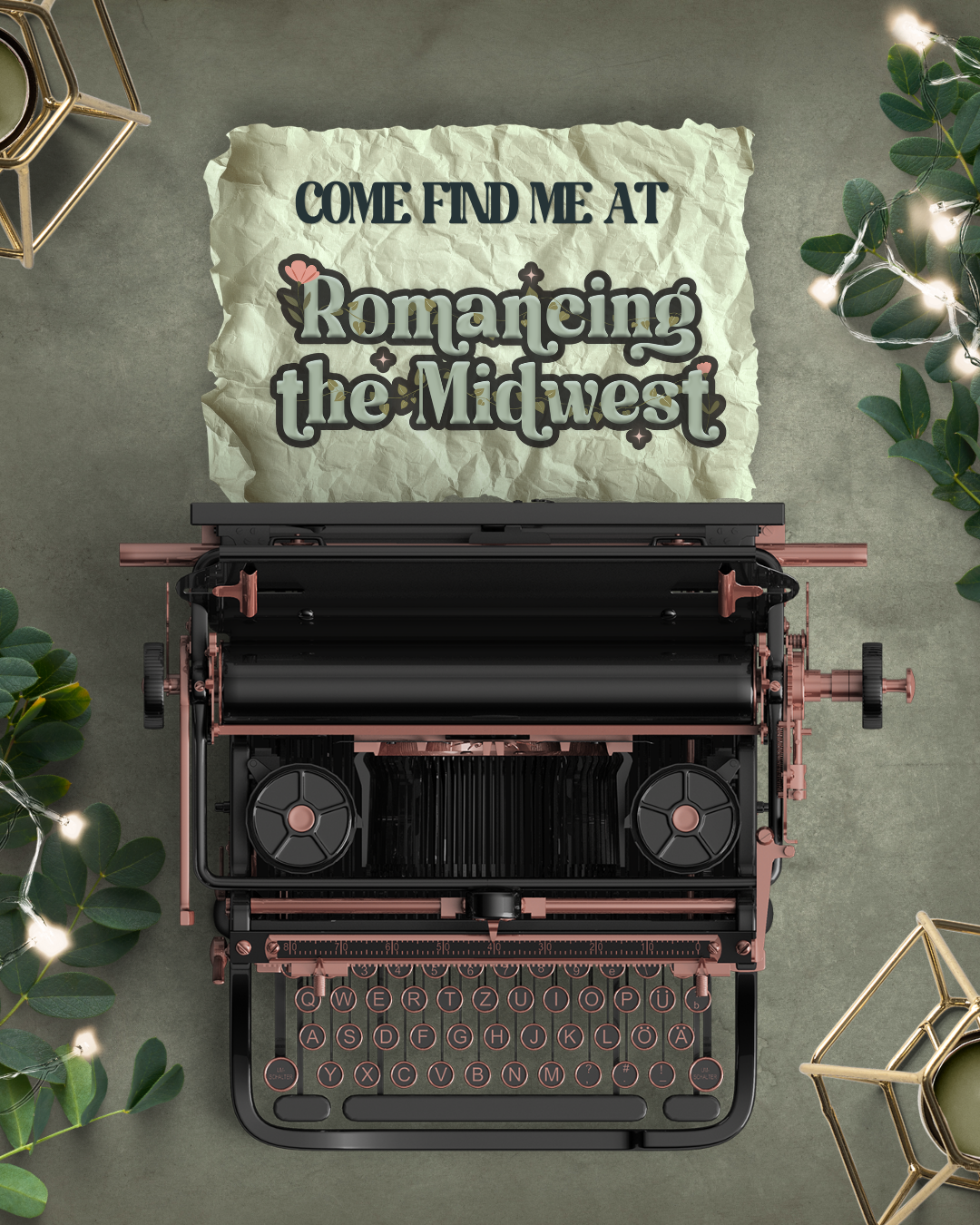 Come find me at romancing the Midwest Typewriter 