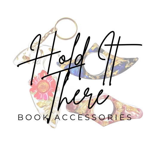 Fashion-themed text design with floral, blue, and gold accents and the phrase "You Are Here"