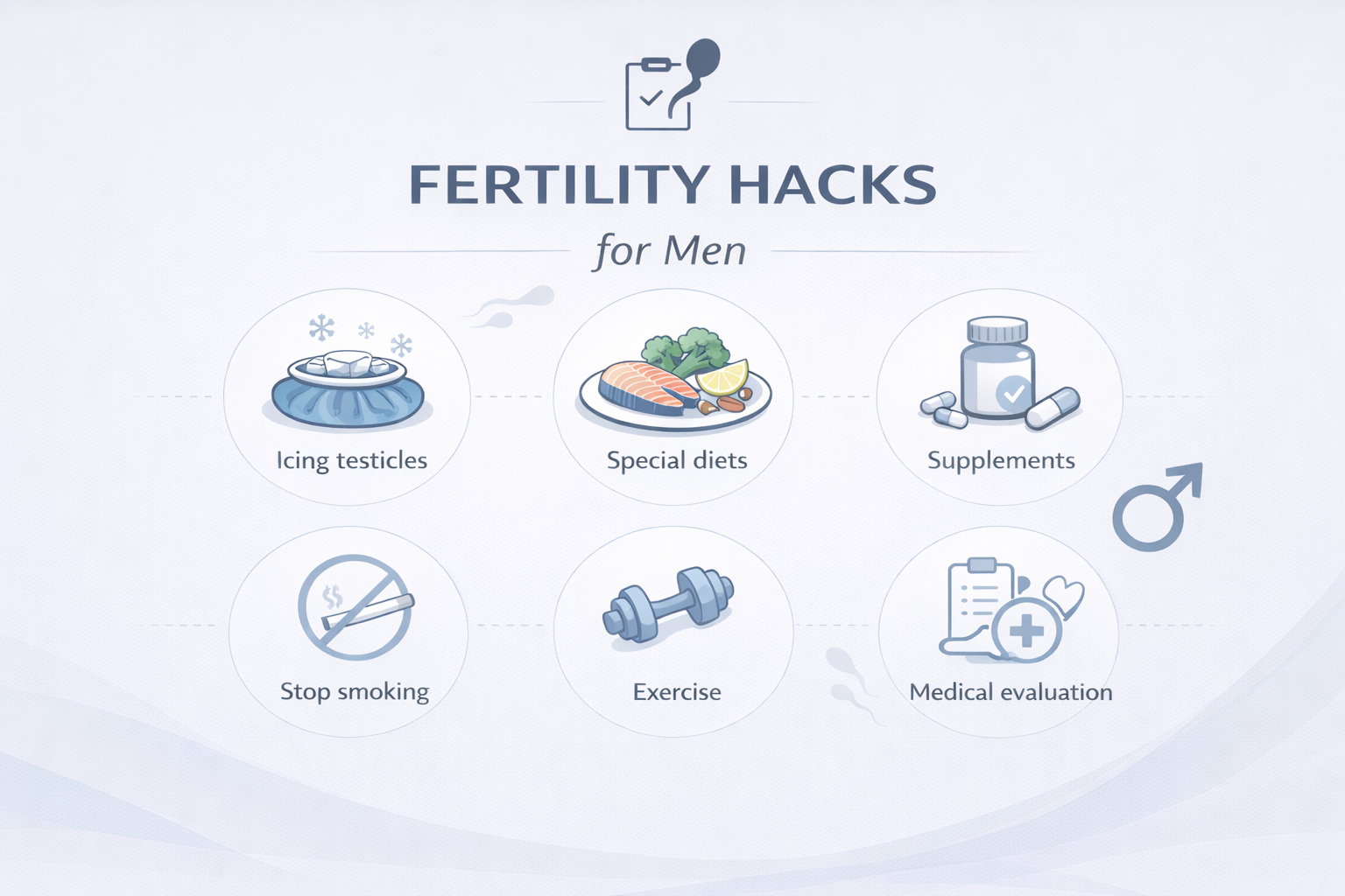 Fertility hacks for men