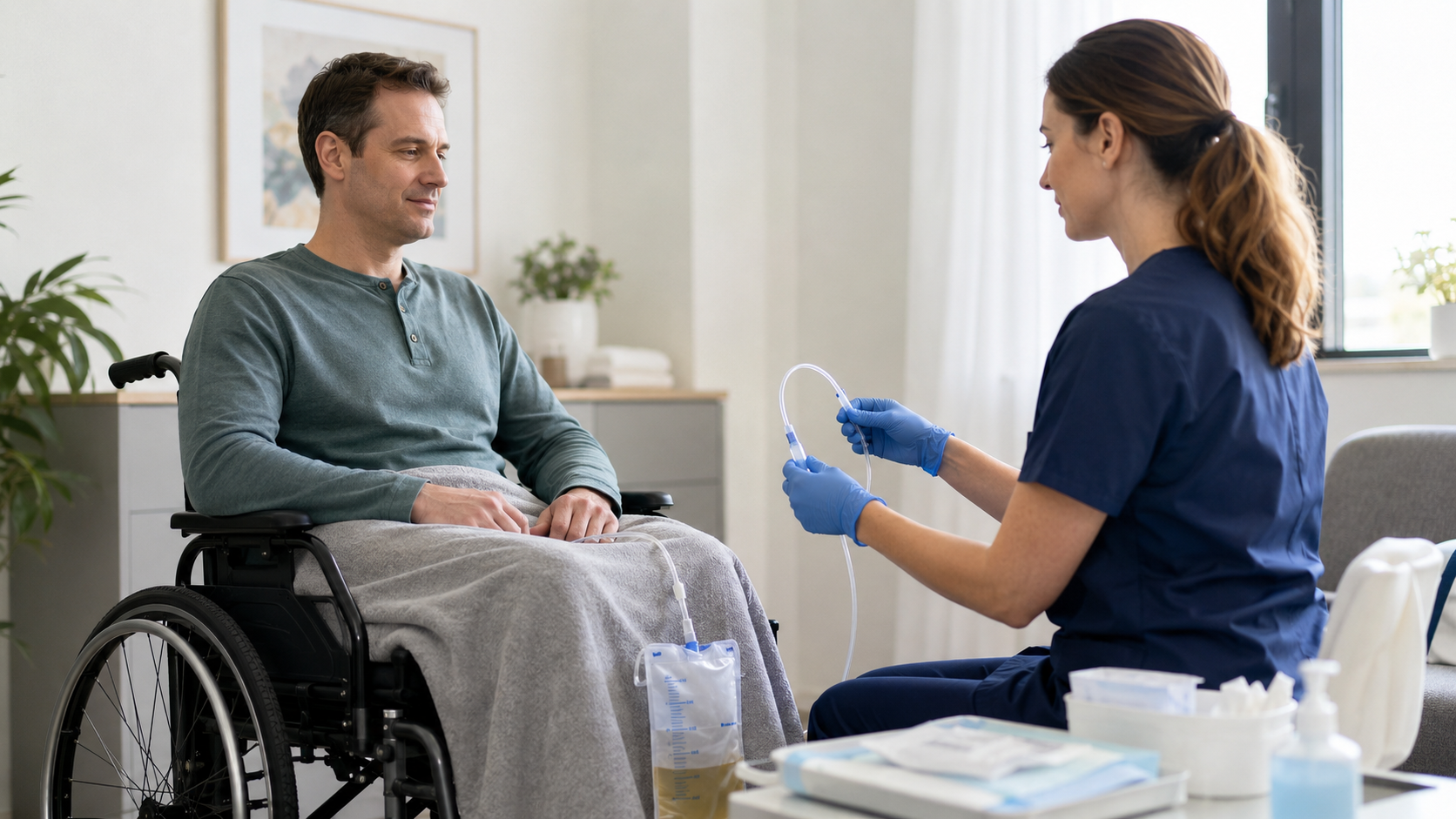 Autonomic Dysreflexia During Catheter Changes After Spinal Cord Injury: How to Reduce the Risk