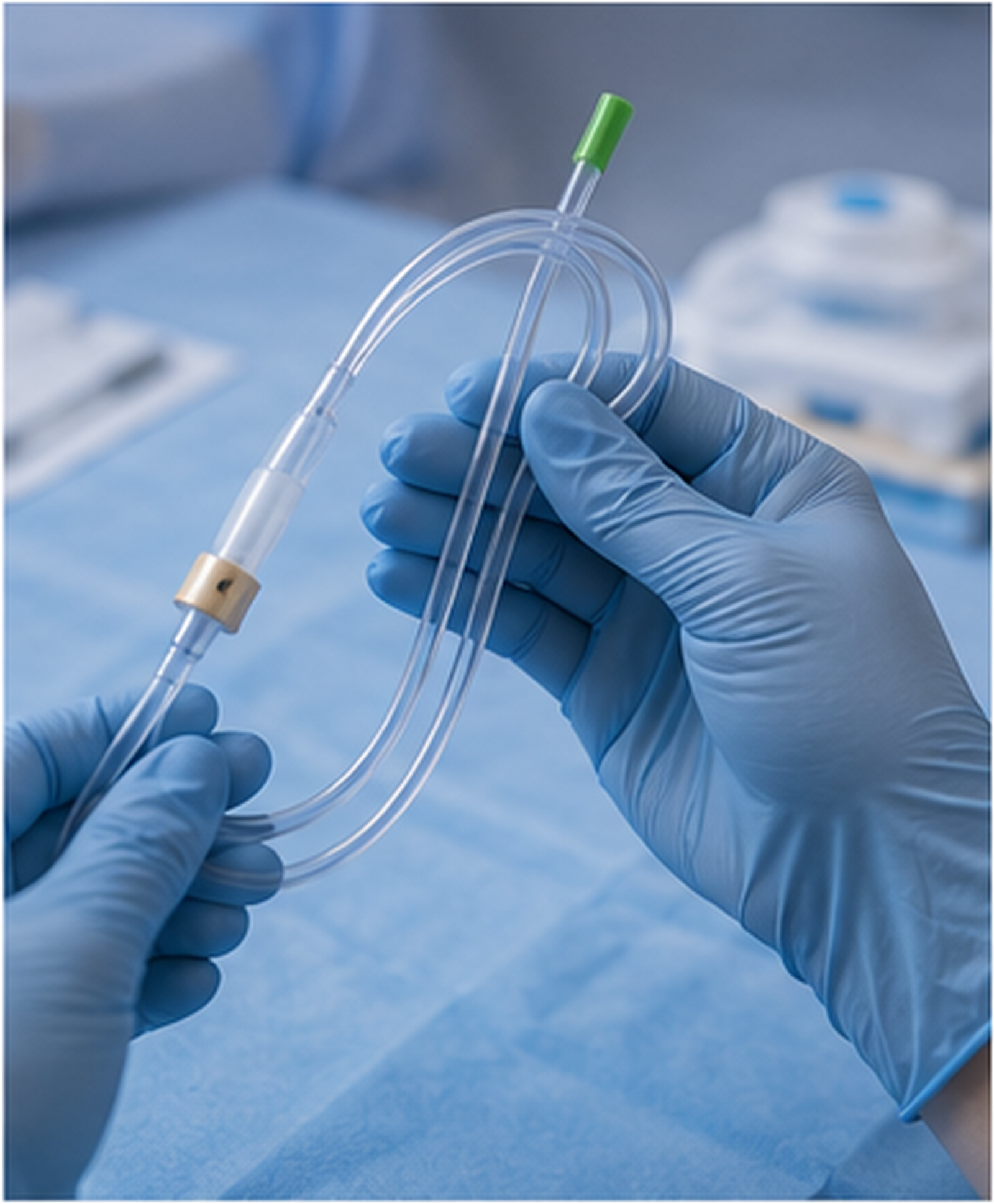 Clinical urinary catheterisation equipment