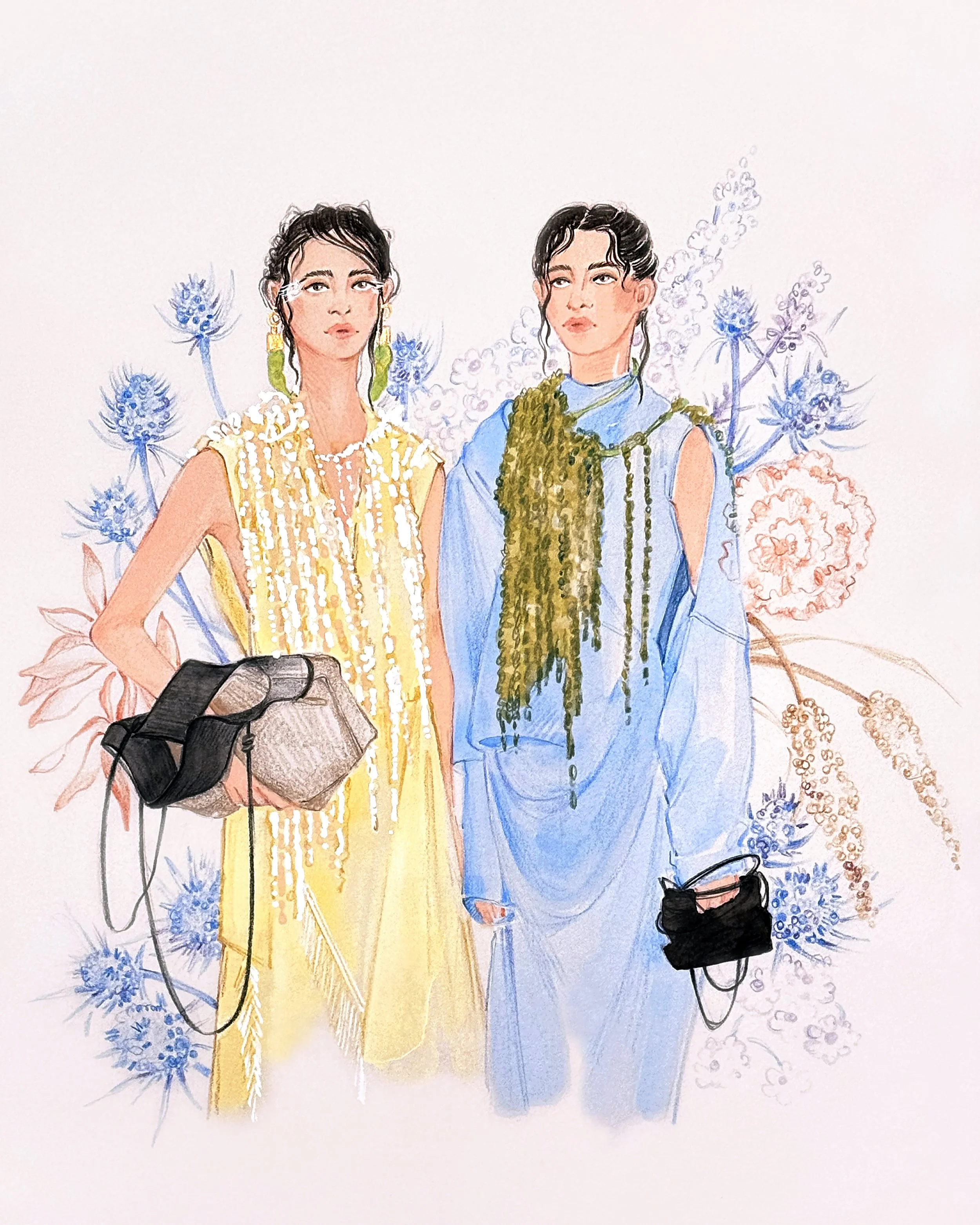 LITKOVSKA "ZHNYVA" - PARIS FASHION WEEK SPRING 2025