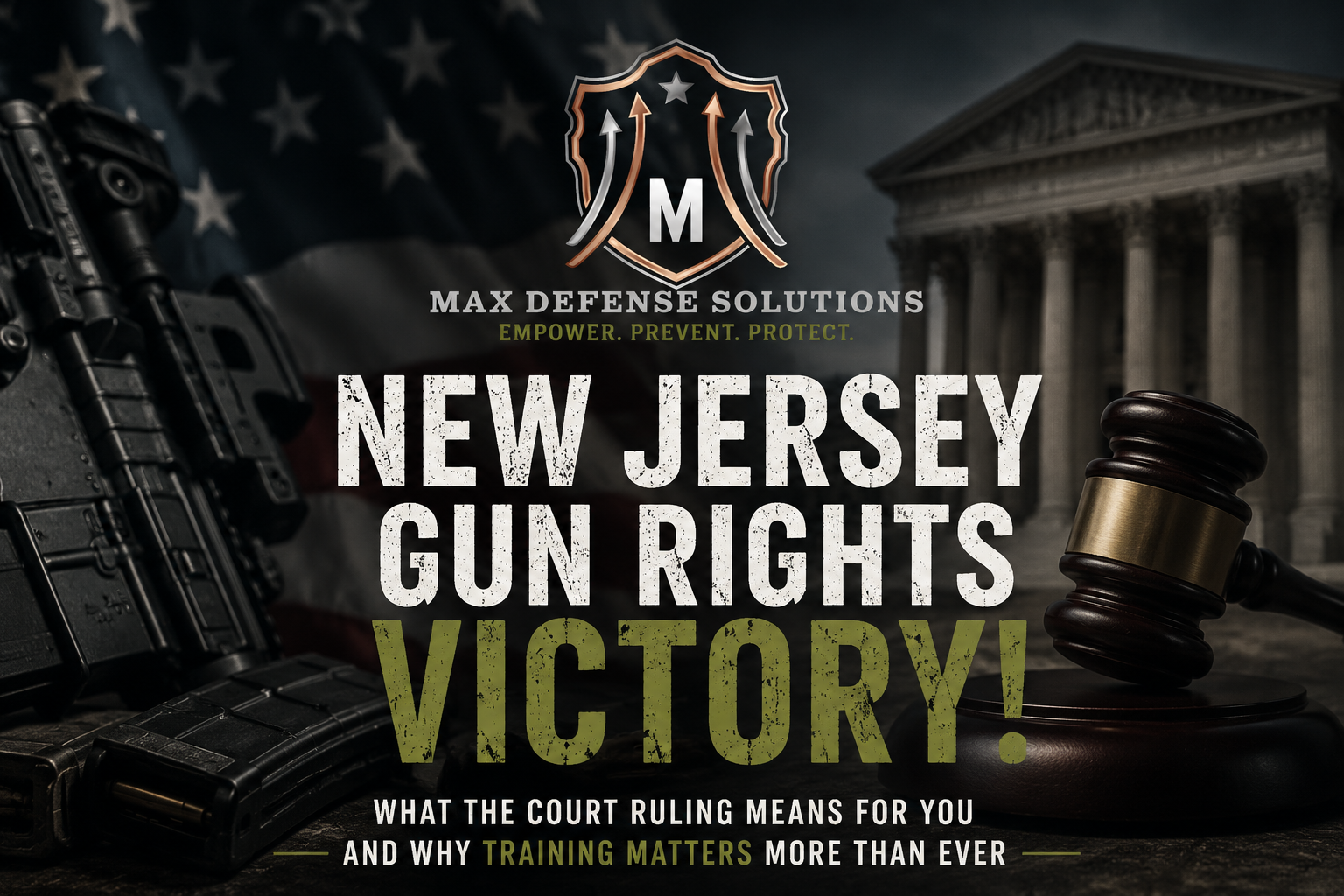 A Landmark Victory for New Jersey Gun Owners: Freedom, Responsibility, and the Road Ahead