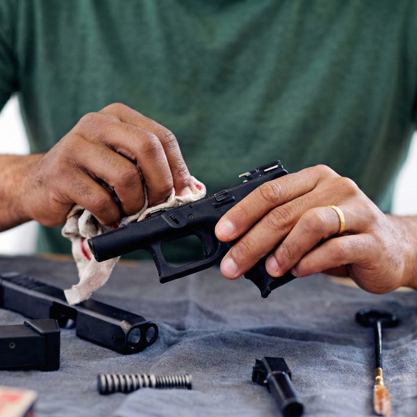 Pistol Cleaning and Maintenance