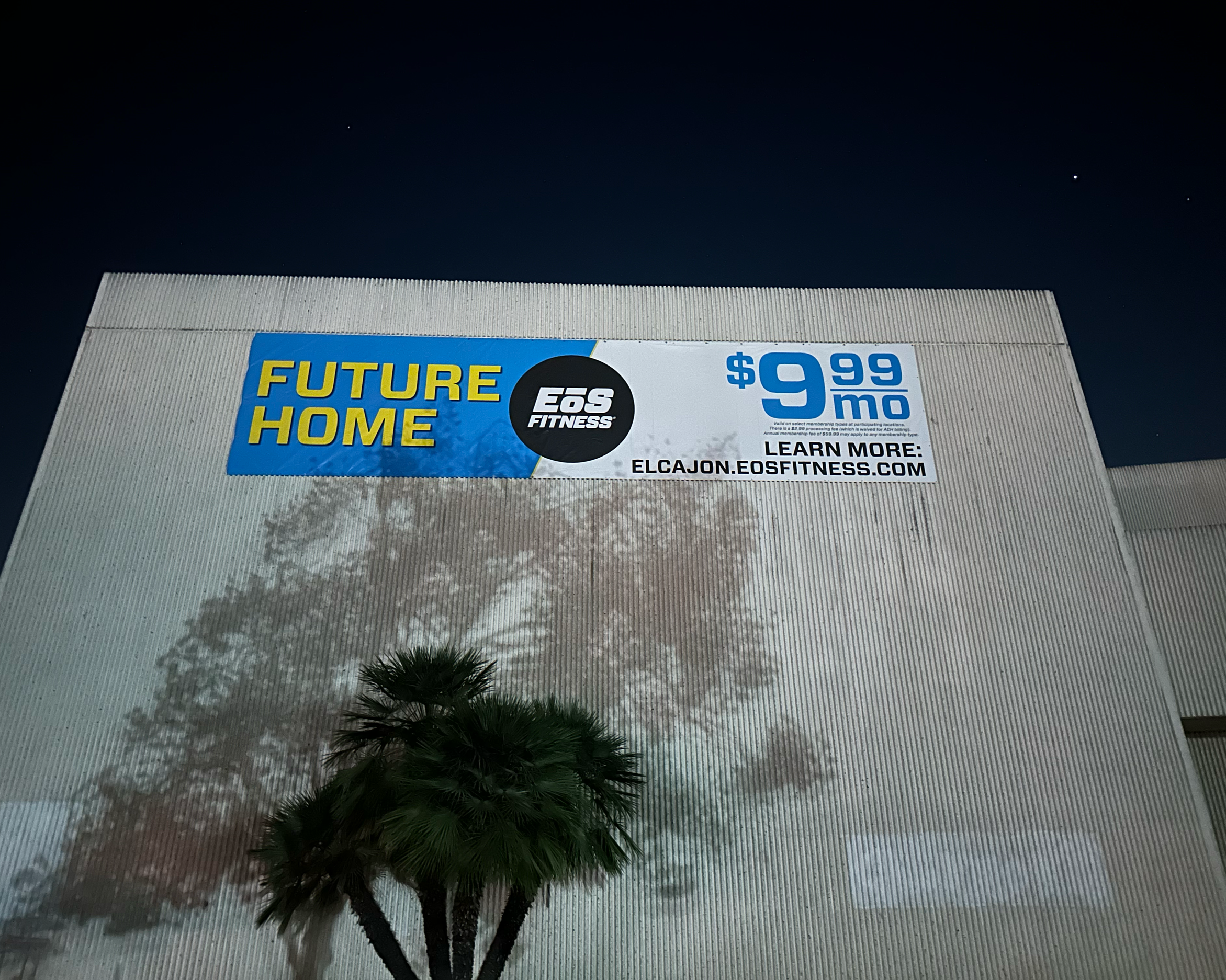 Large Banner Installation on Commercial Building