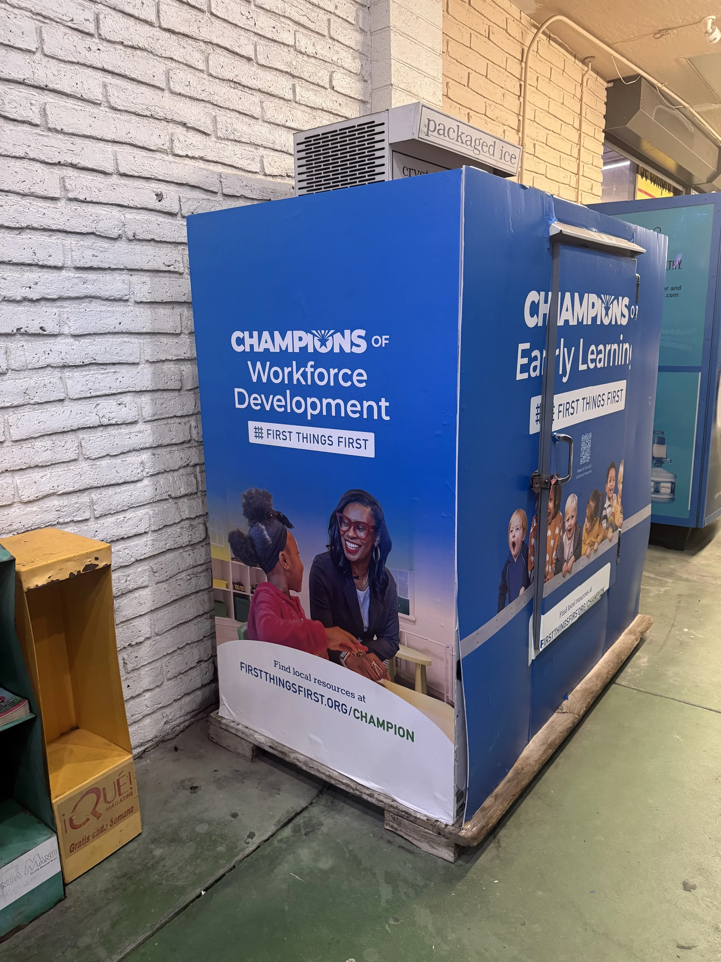 Donation Bin Graphic Repair