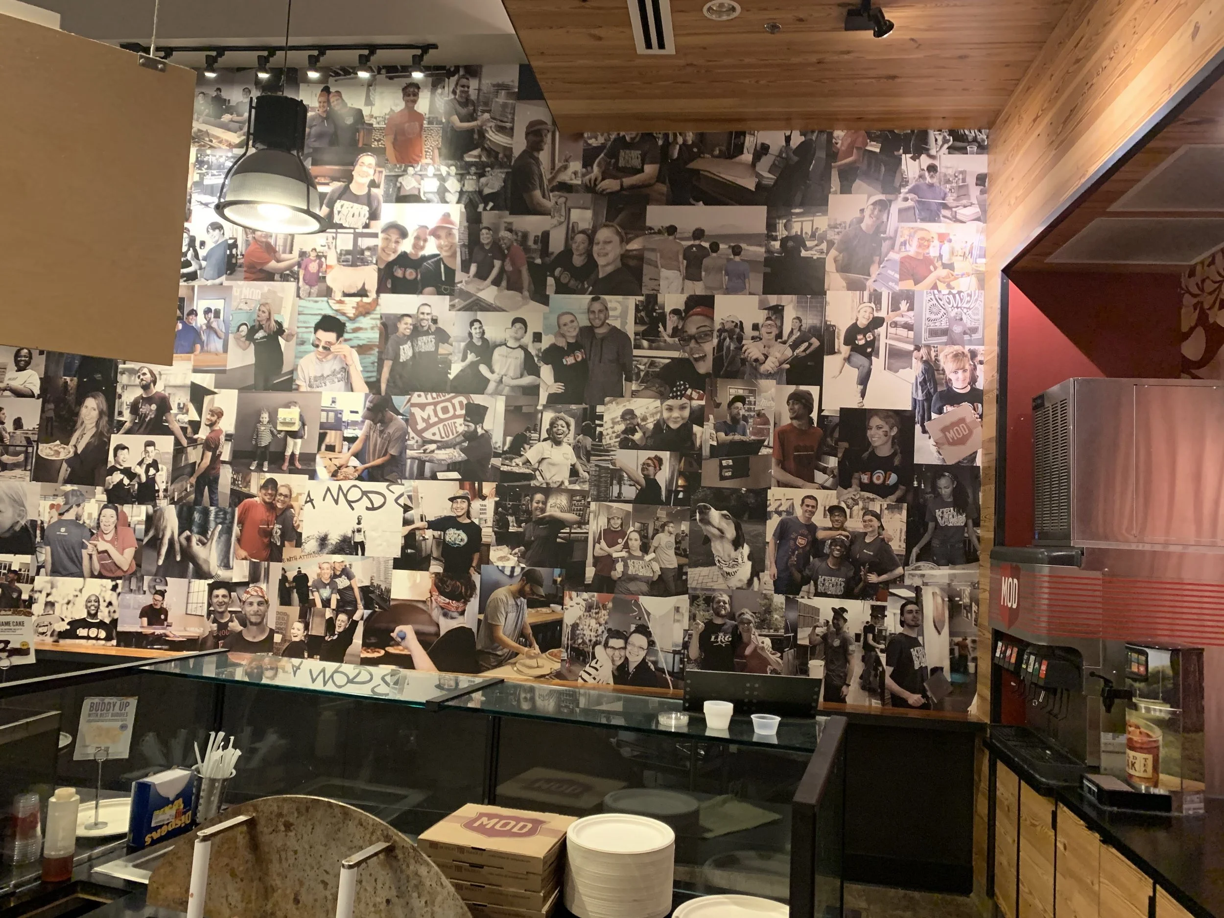 Custom Wallpaper Installation for Restaurant