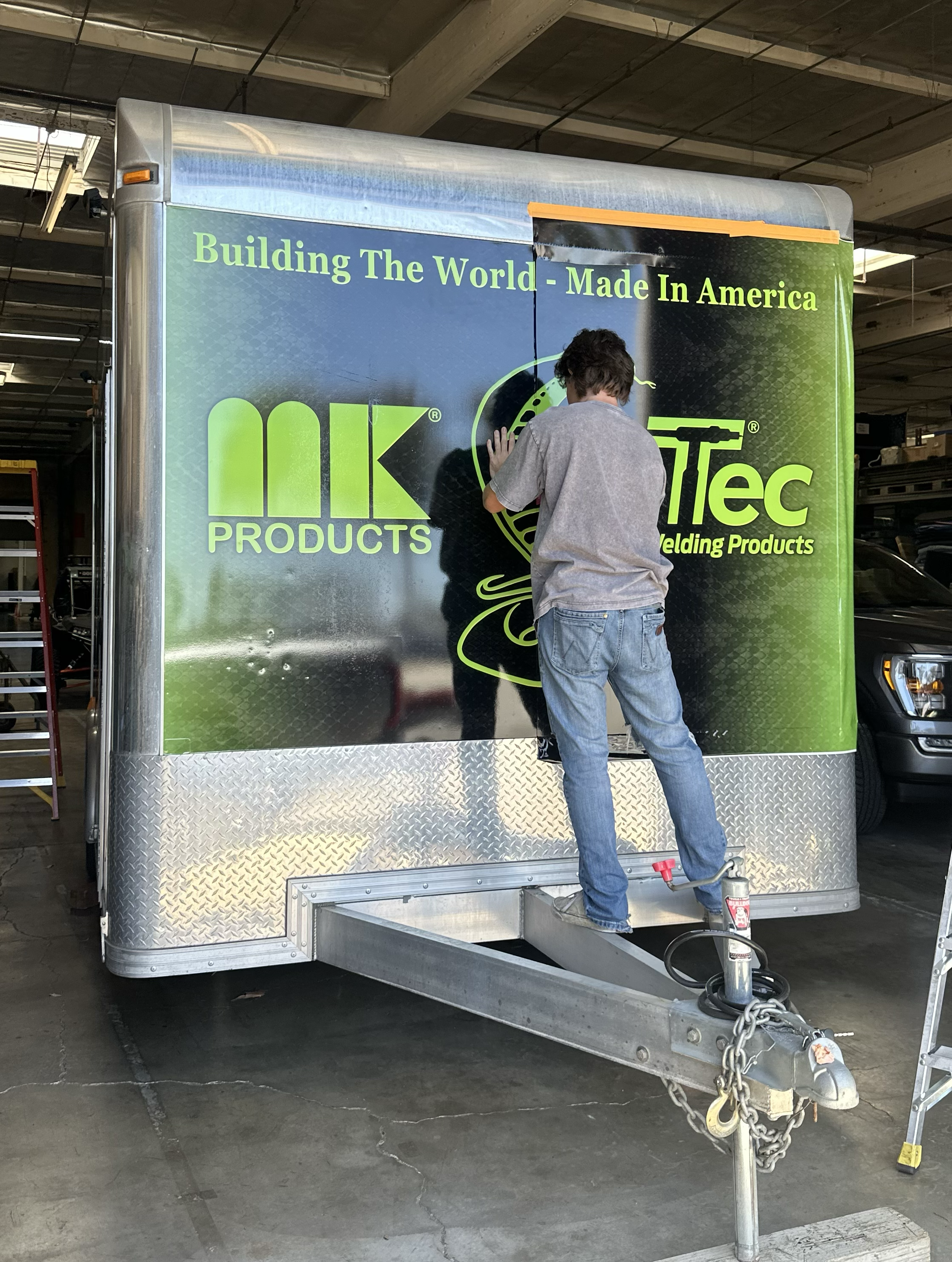 MK Product / Tec Welding Products Trailer Front
