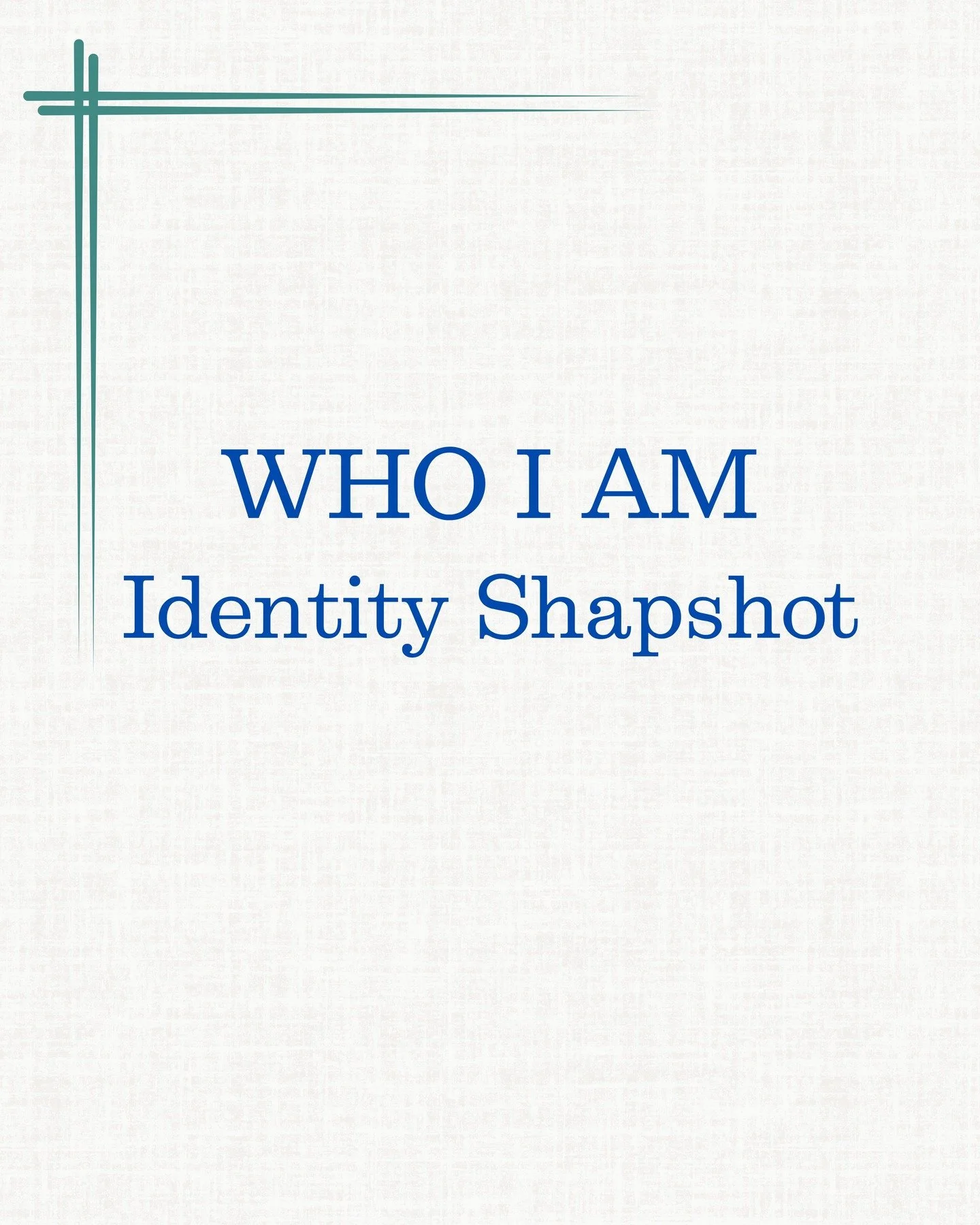 This is a tool I can use quietly.

I don&rsquo;t have to define anything all at once.
I can notice what matters to me right now and come back to it later.

This snapshot is allowed to change as I change.

Save this for a moment when I want to check i