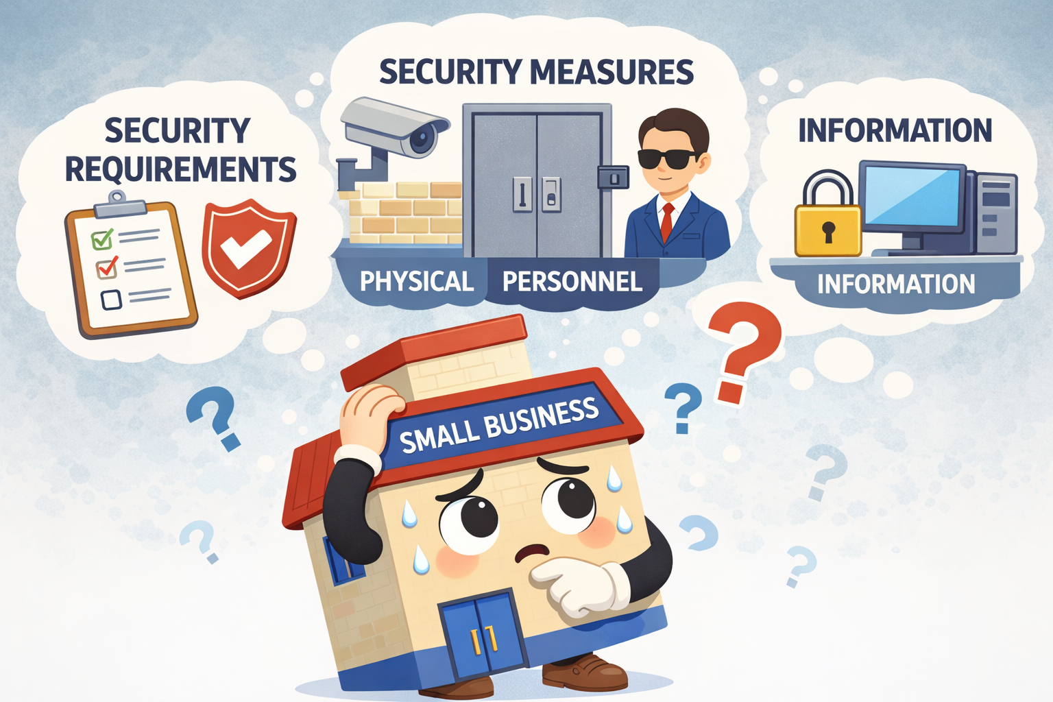 Measuring Security Requirements and Establishing a Comprehensive Security System (Physical, Human, and Information)