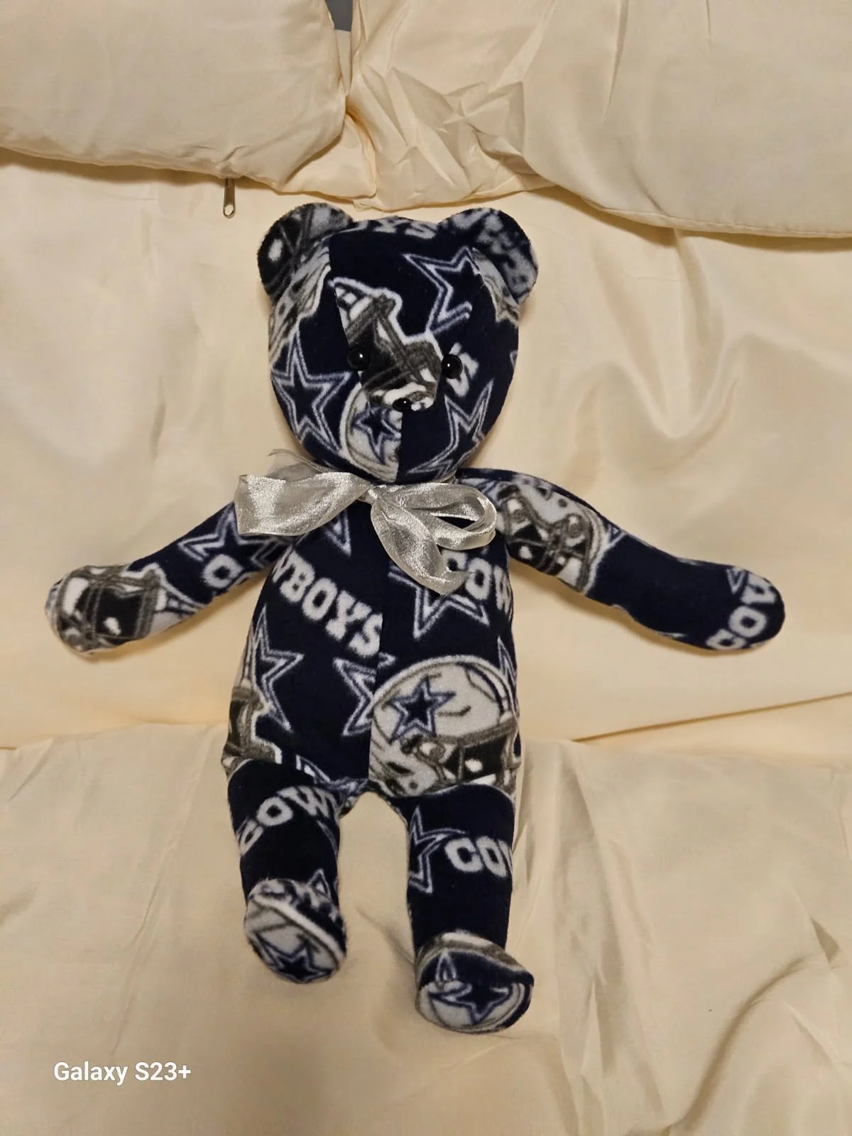 Dallas Cowboy Bear w/ Bow Tie