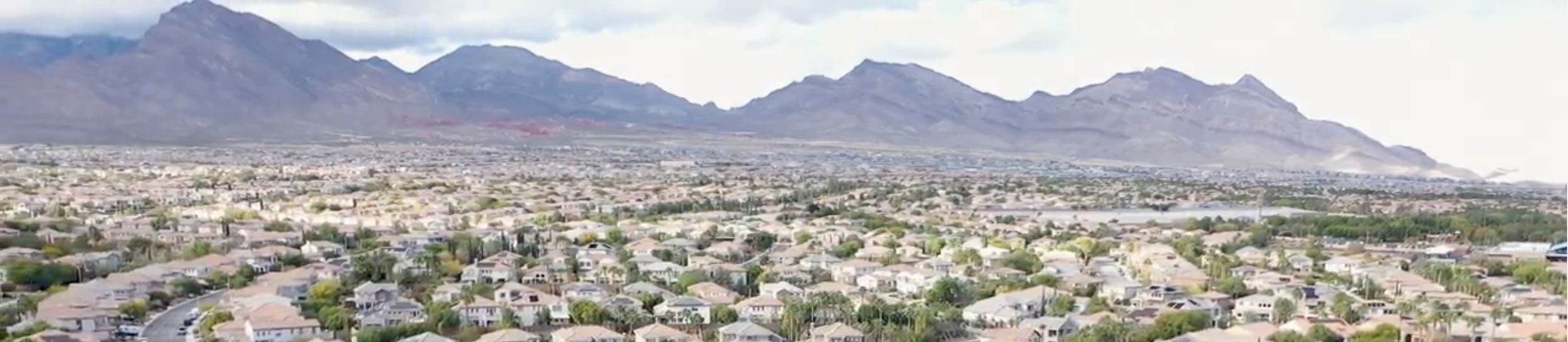 Summerlin West Las Vegas skyline and mountain views