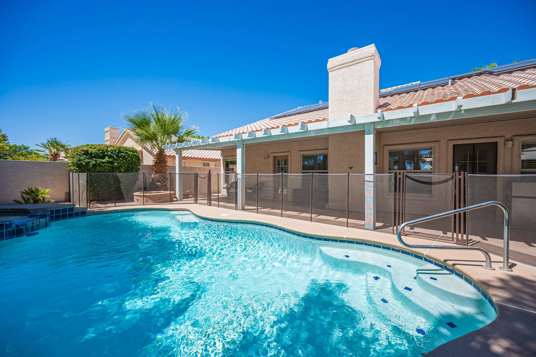 Pool and spa