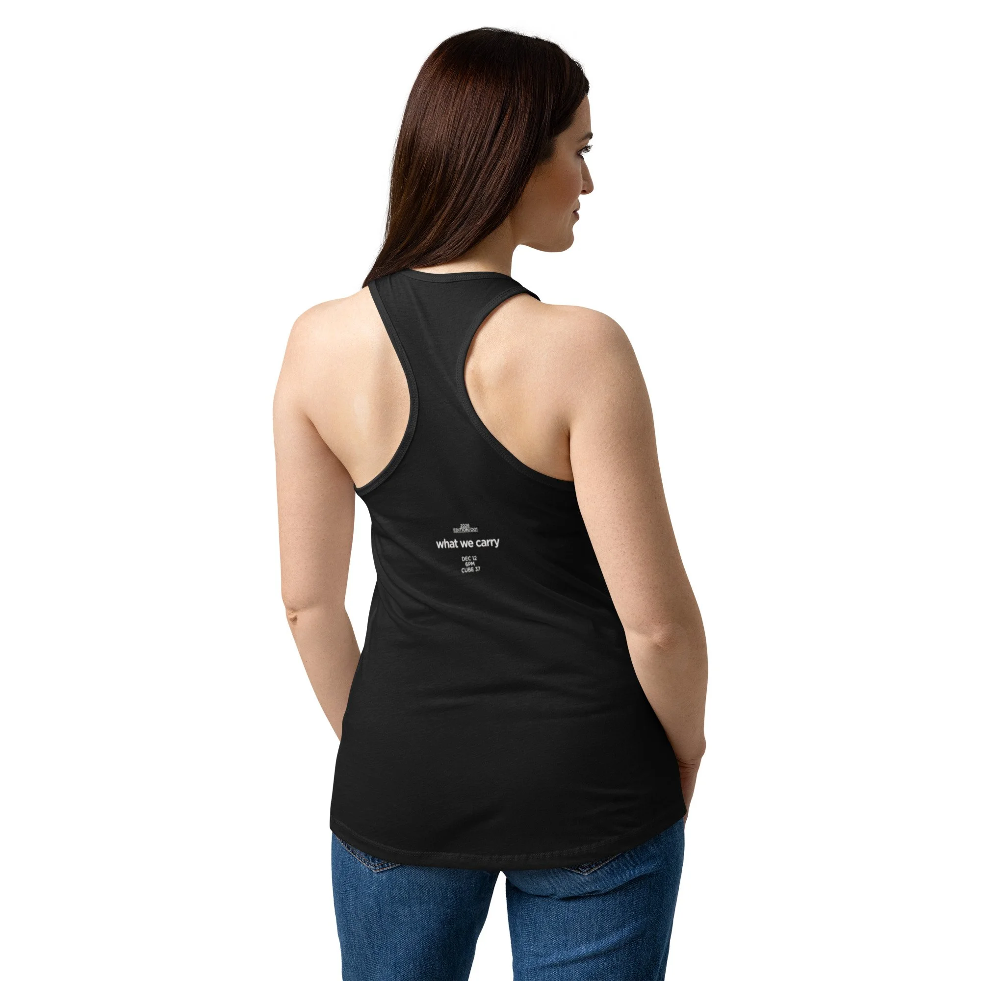 Women’s fitted racerback tank top - Performance 2026 Edition