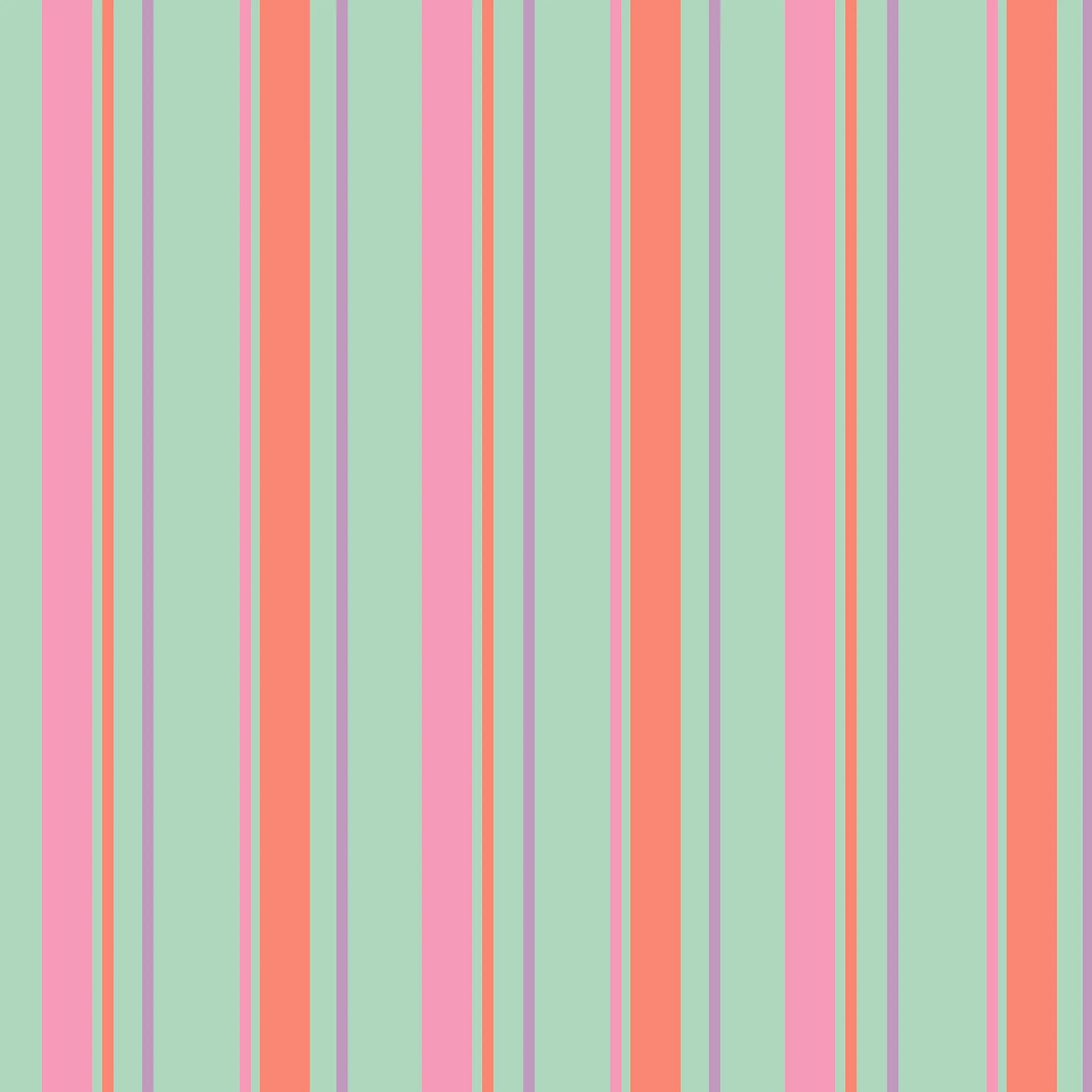 Spring Flower Stripe