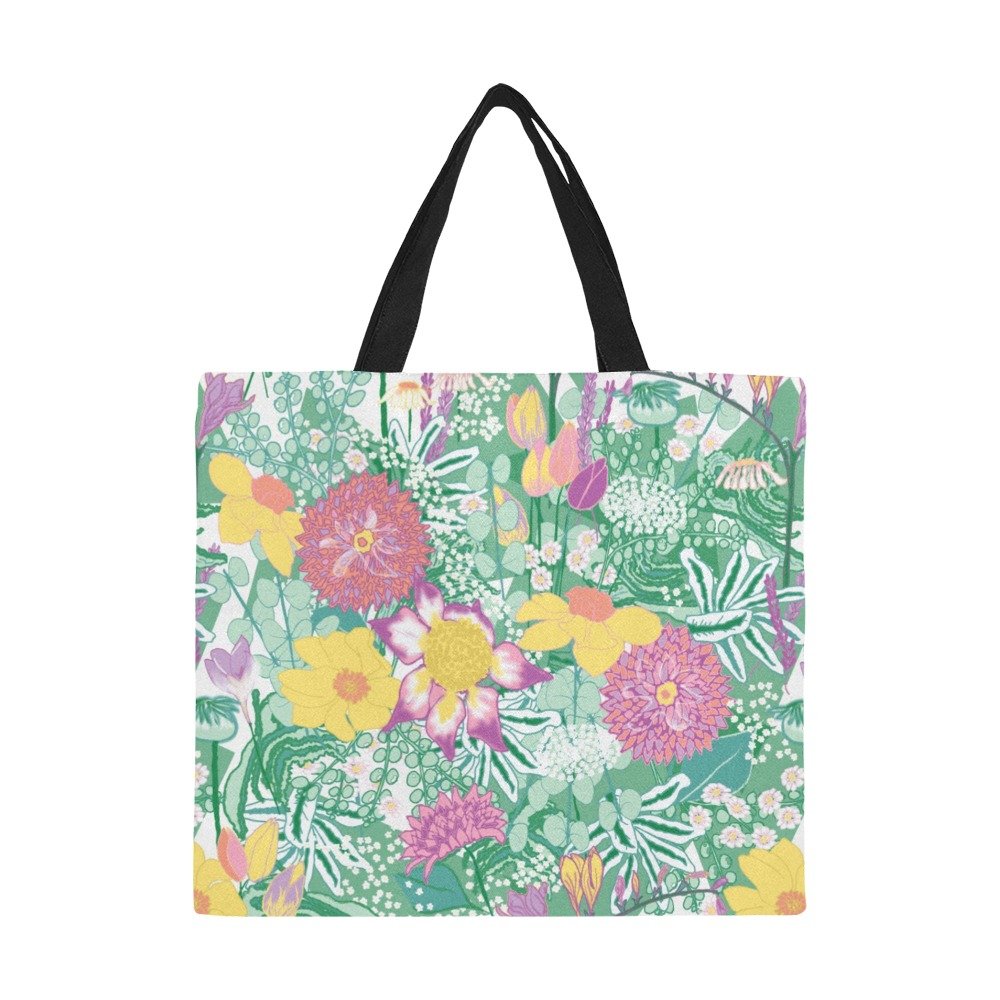 Spring Flower Bouquet Tote Bag