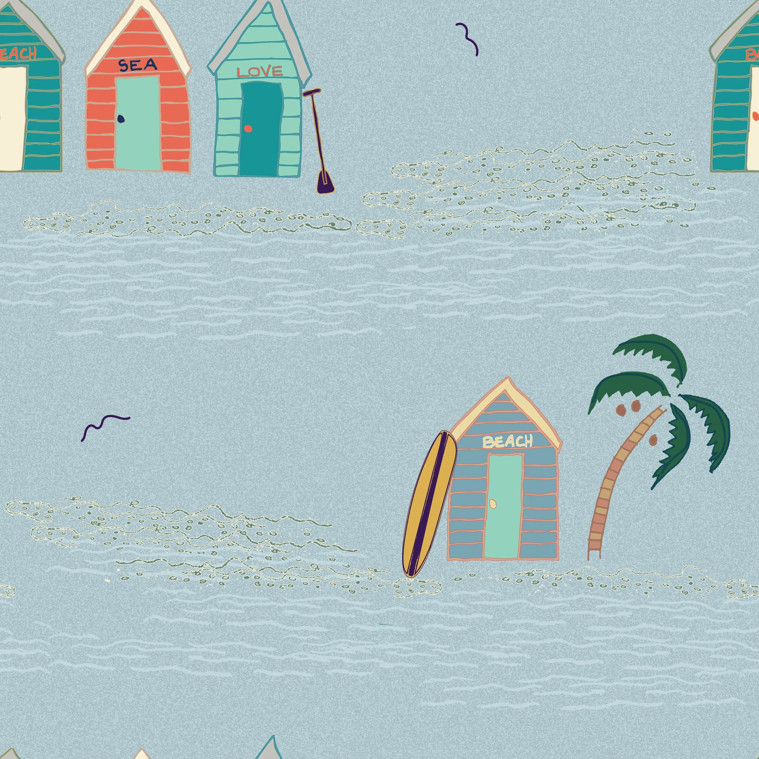 Salty Beach Huts