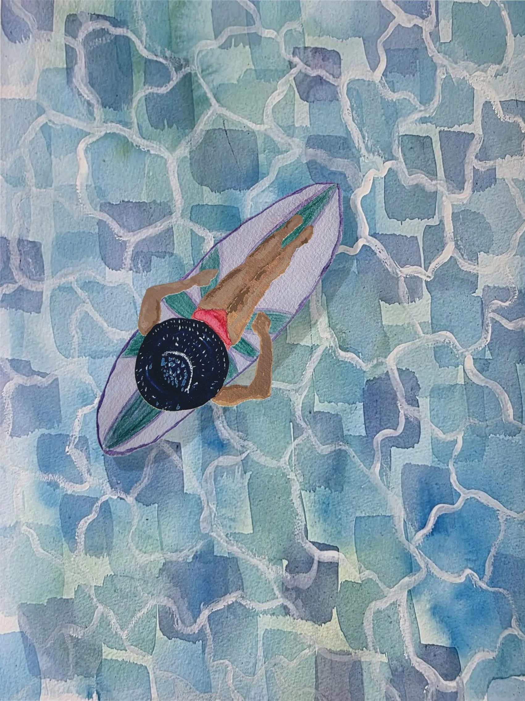 Ocean Pause - A4