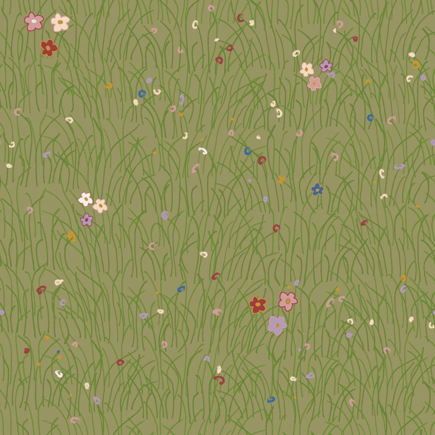 Farmhouse  Wildflower Meadow