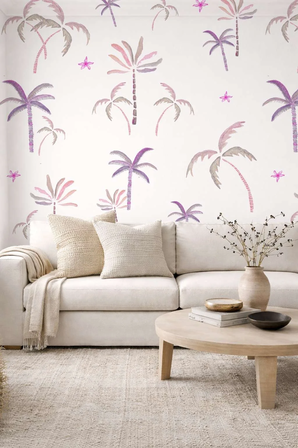 Palm Grove - Pinks