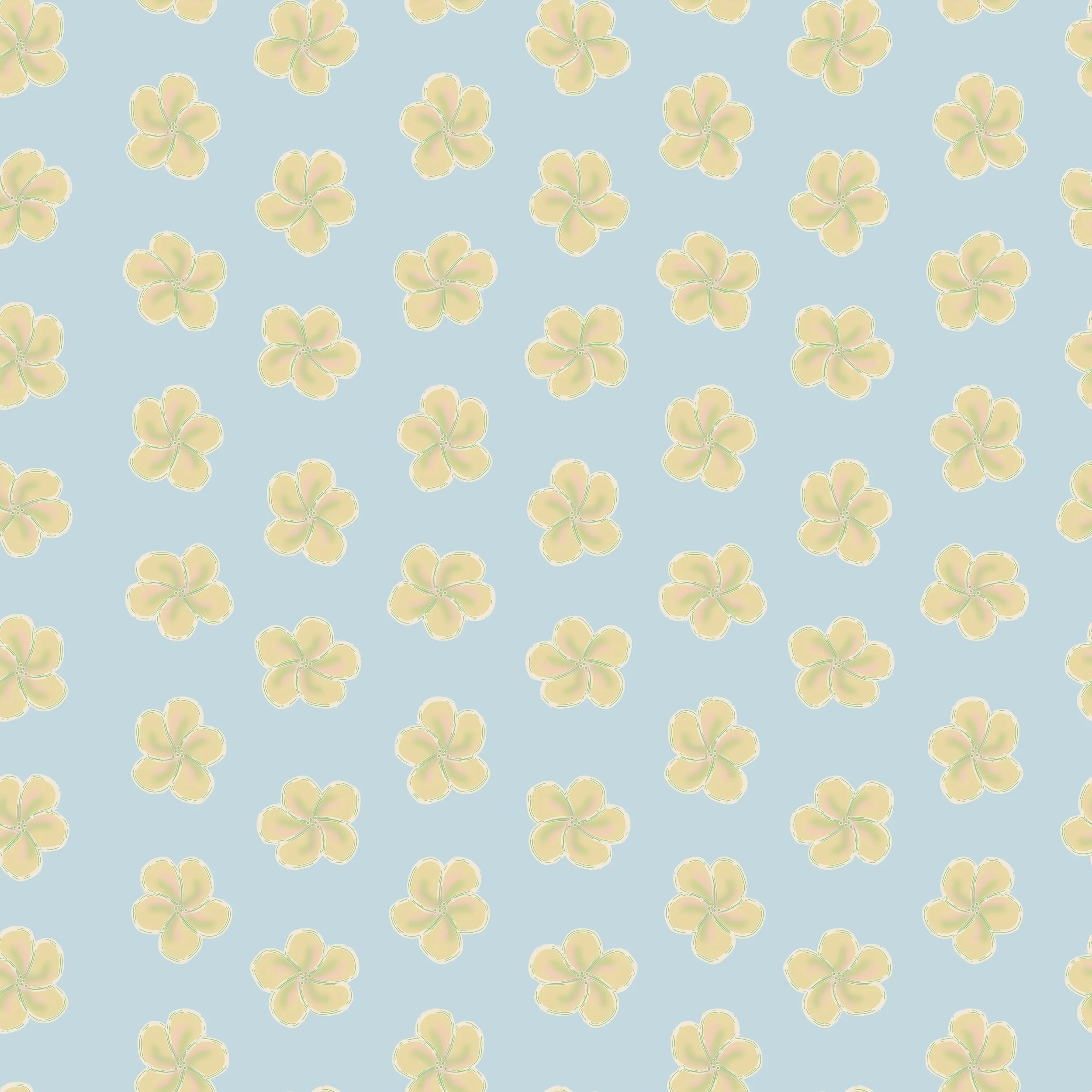 Sunkissed Frangipani