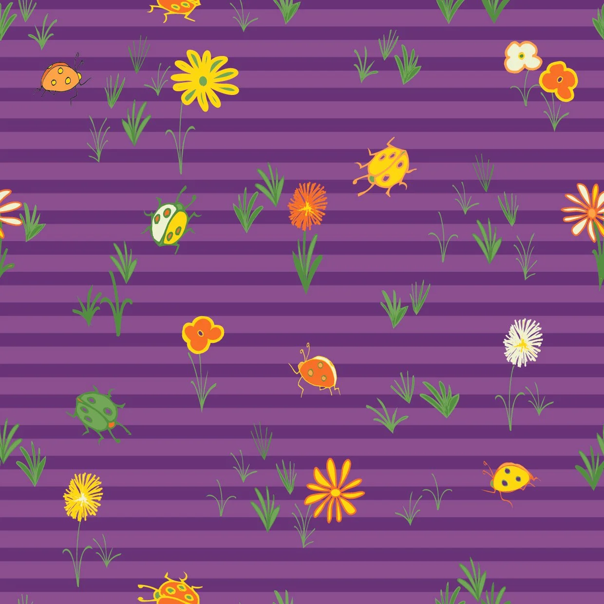 BugFlower Stripe