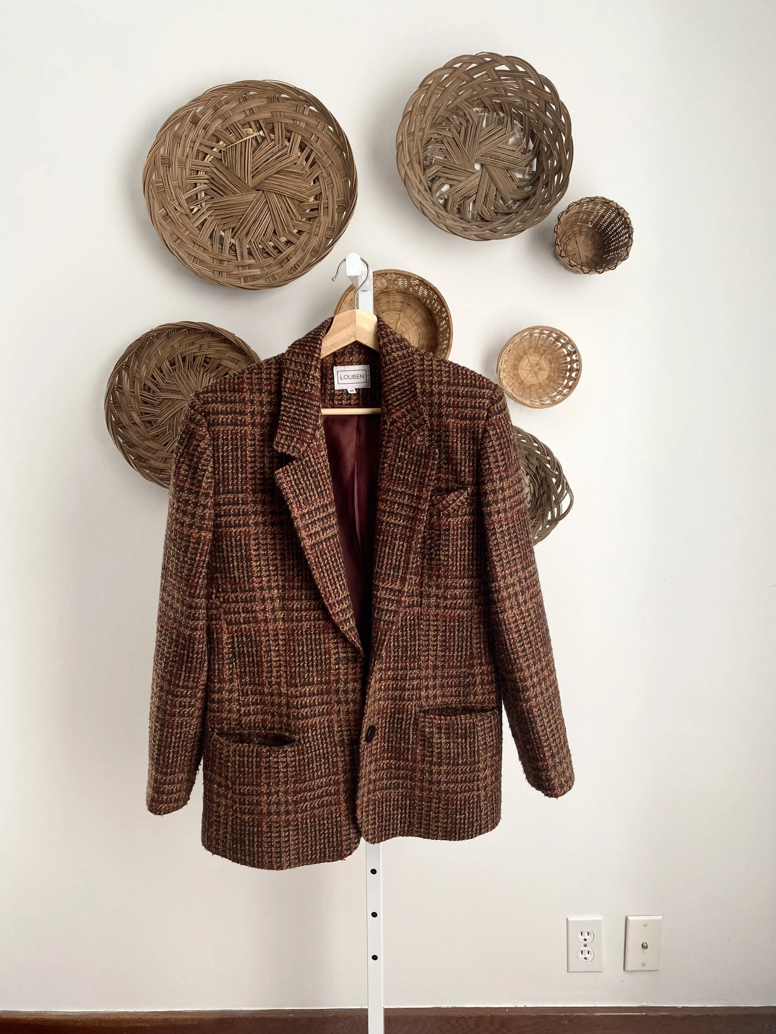 (SOLD) Vintage Louben Tweed Blazer (14)