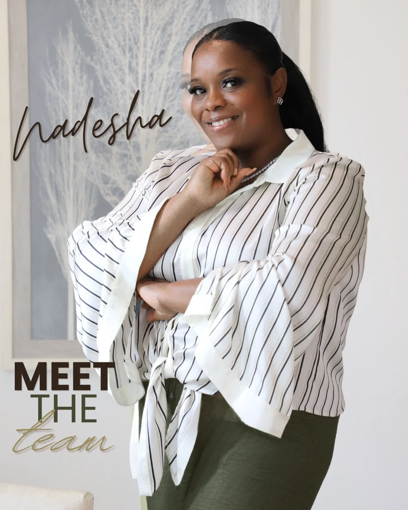 The Cinder Group at @exprealty 

Meet Nadesha 👋

Originally from Jamaica and having spent over 30 years in Atlanta, she now proudly calls North Alabama home. With a background in hospitality, entrepreneurship, and customer service, Nadesha is passio