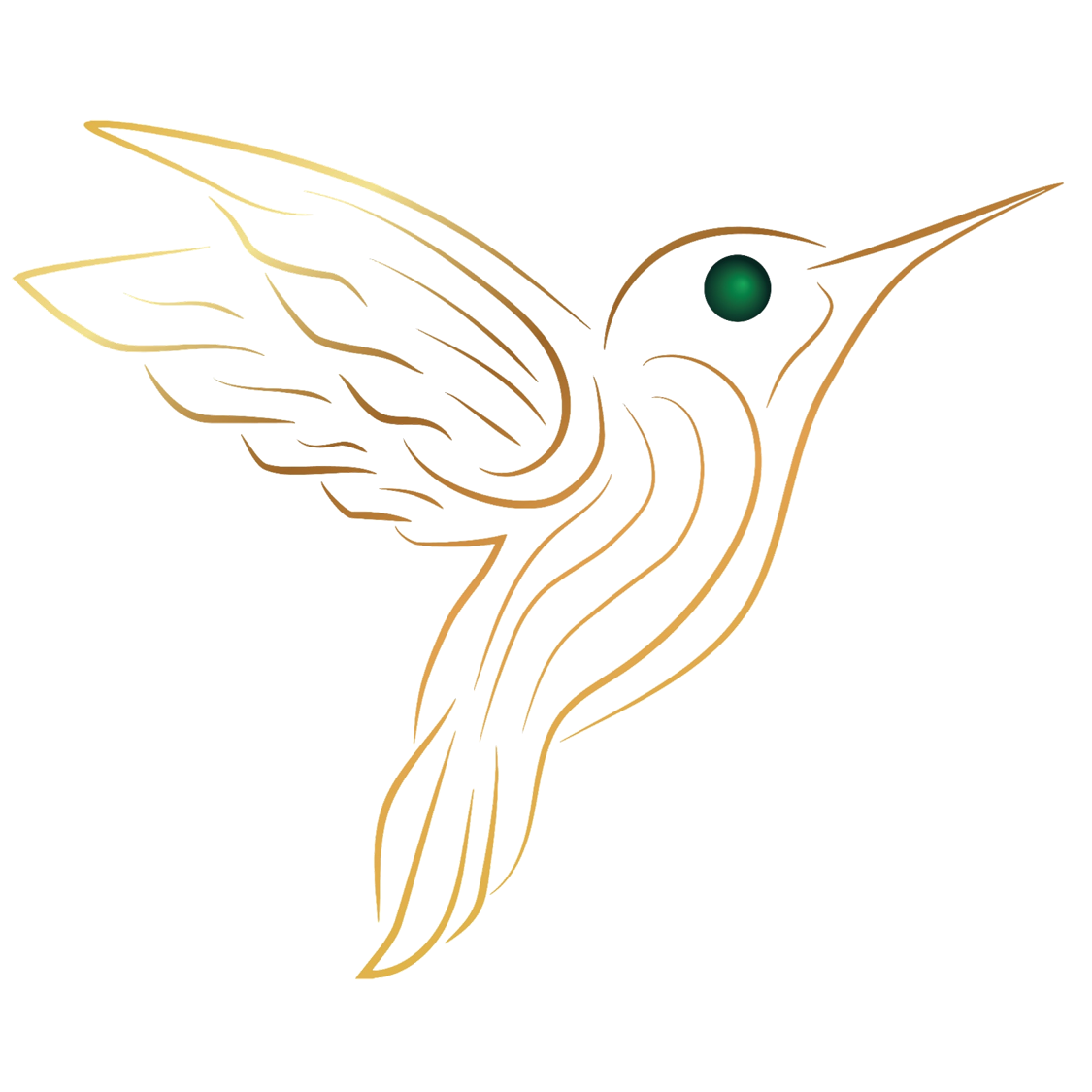 Transparent Emerald Rising Bird  2.PNG