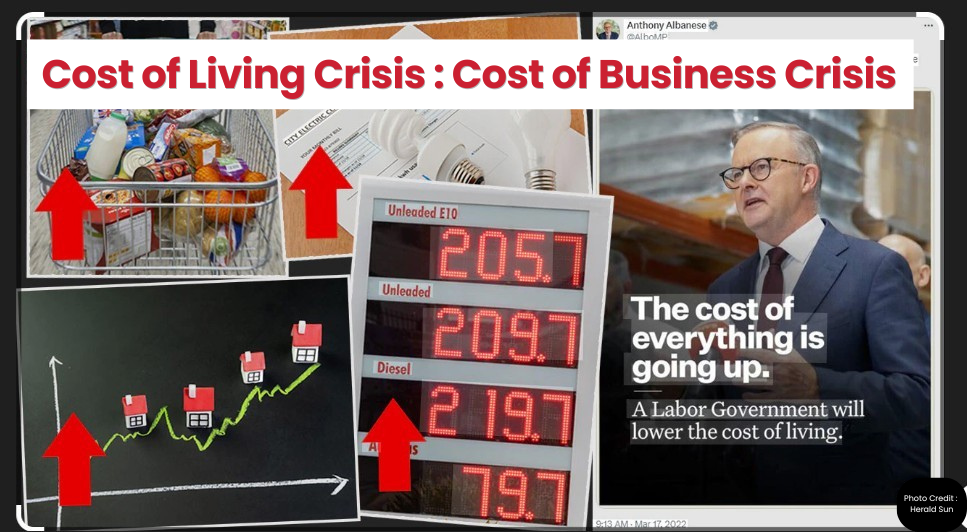Cost of Living Crisis : Cost of Business Crisis