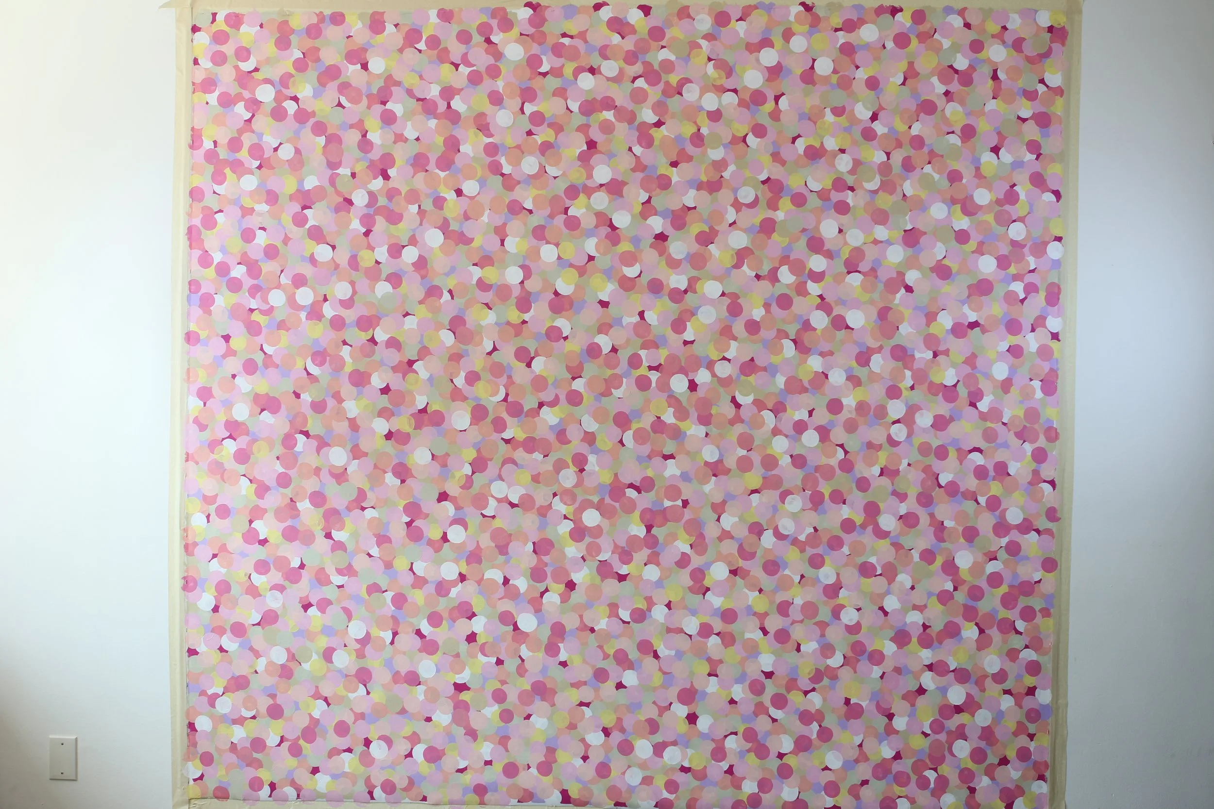 Cherry blossms flowers / big canvas N.02