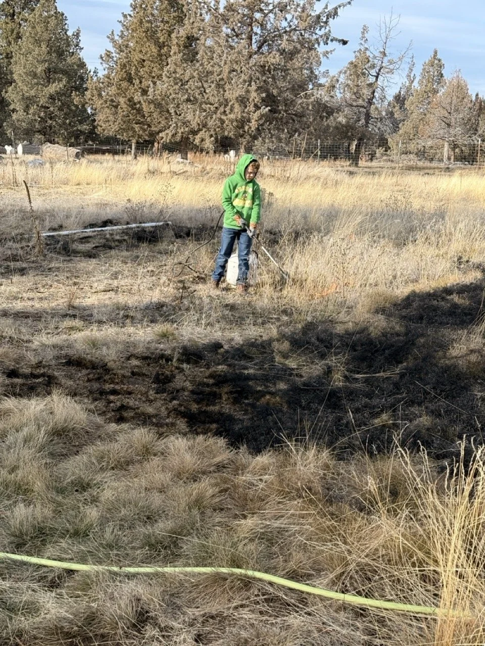 Cam torching the fields