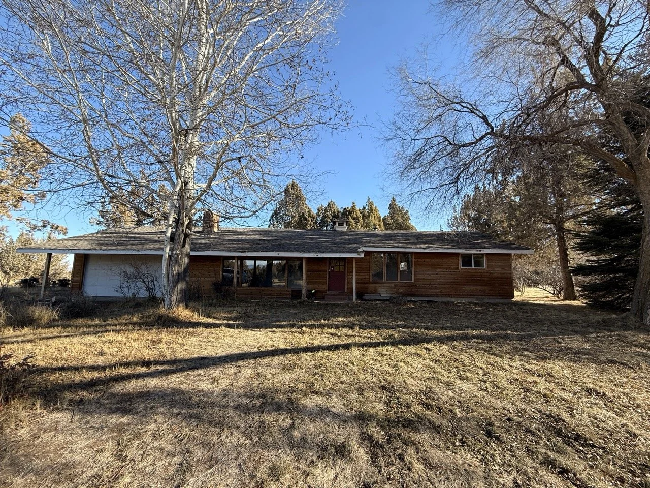 Current front exterior, facing mountains