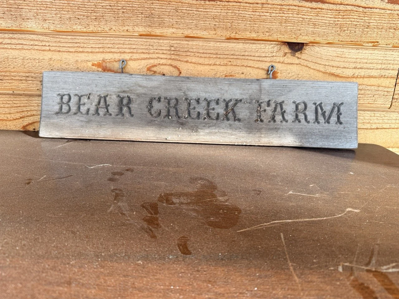 Found this after I'd named this blog Bear Creek Farms