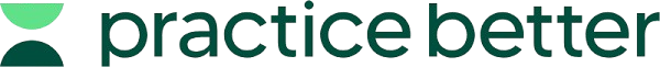 Practice Better logo with green icon next to black text on a white background