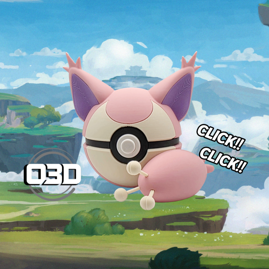 Skitty Pokeball Model!