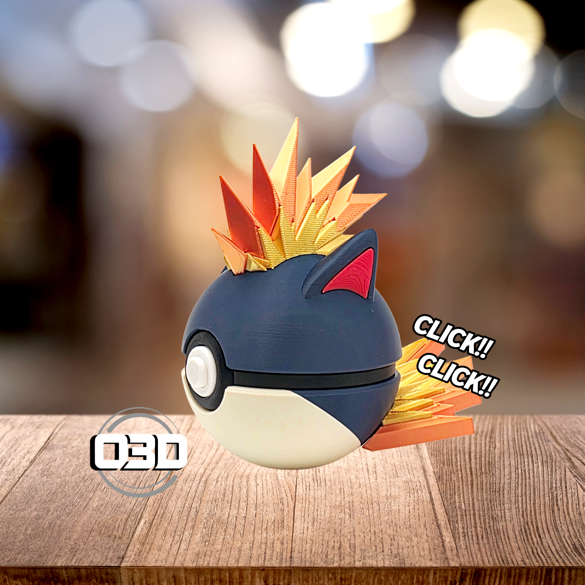 Quilava Pokeball Model! 