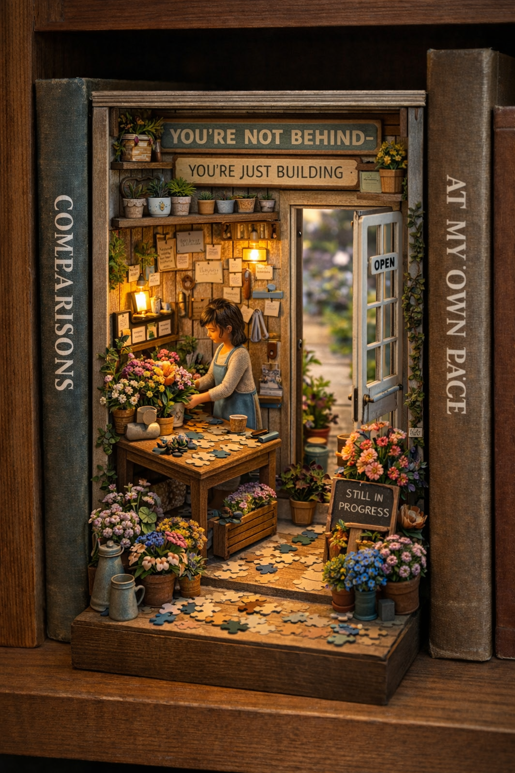 You’re Not Behind — You’re Just Building