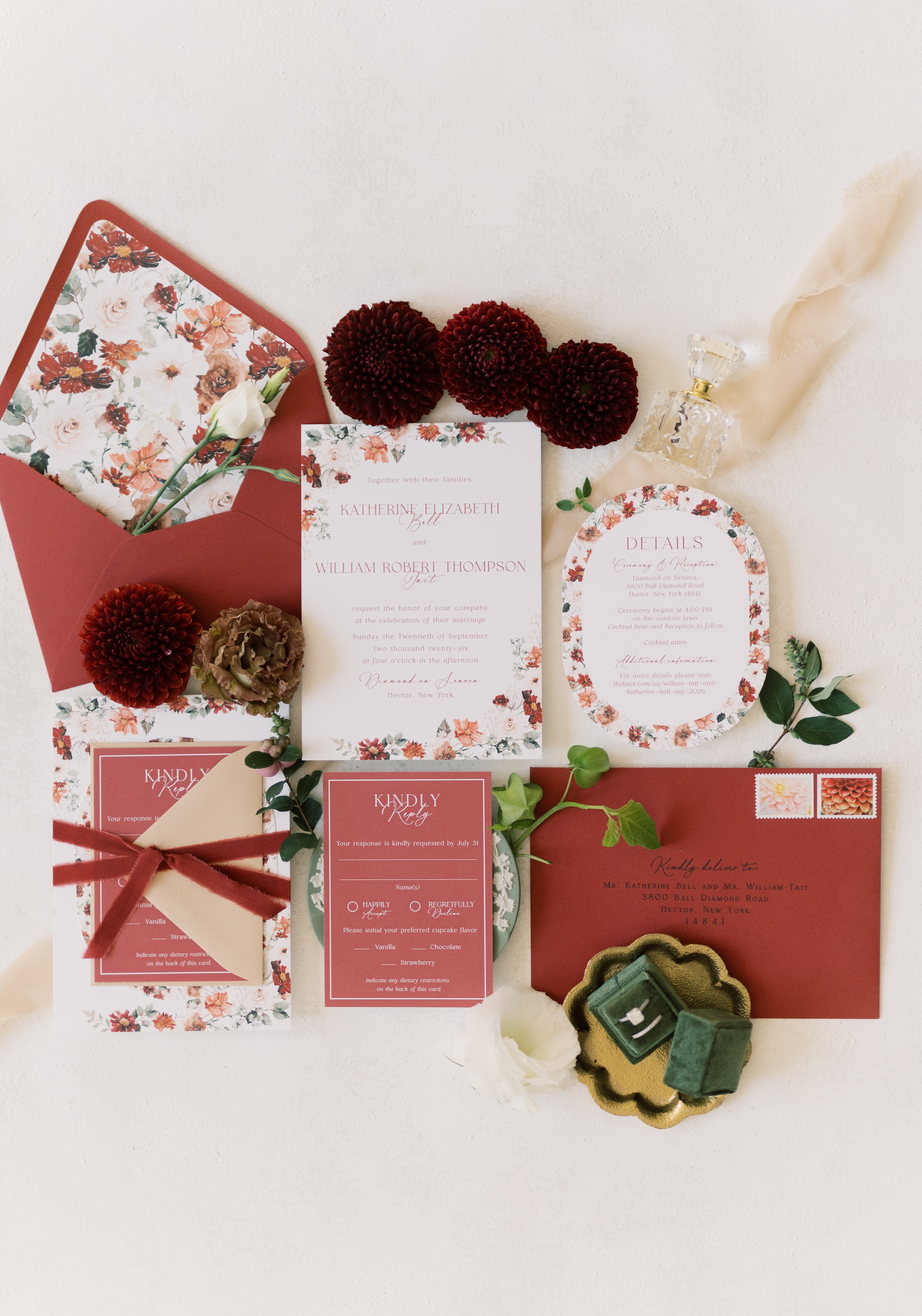 Katherine & Will | Rustic, Romantic, Modern |
Hector, NY