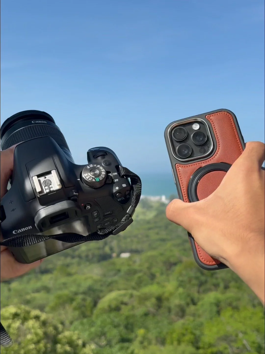 S&oacute; pra relembrar essa viagem e mais um comparativo de equipamento. Cada vez mais vejo o quanto &eacute; bom fotografar e gravar com um iPhone. 

Mas quando o assunto &eacute; resolu&ccedil;&atilde;o final, uma nitidez daquelas e um arquivo xux