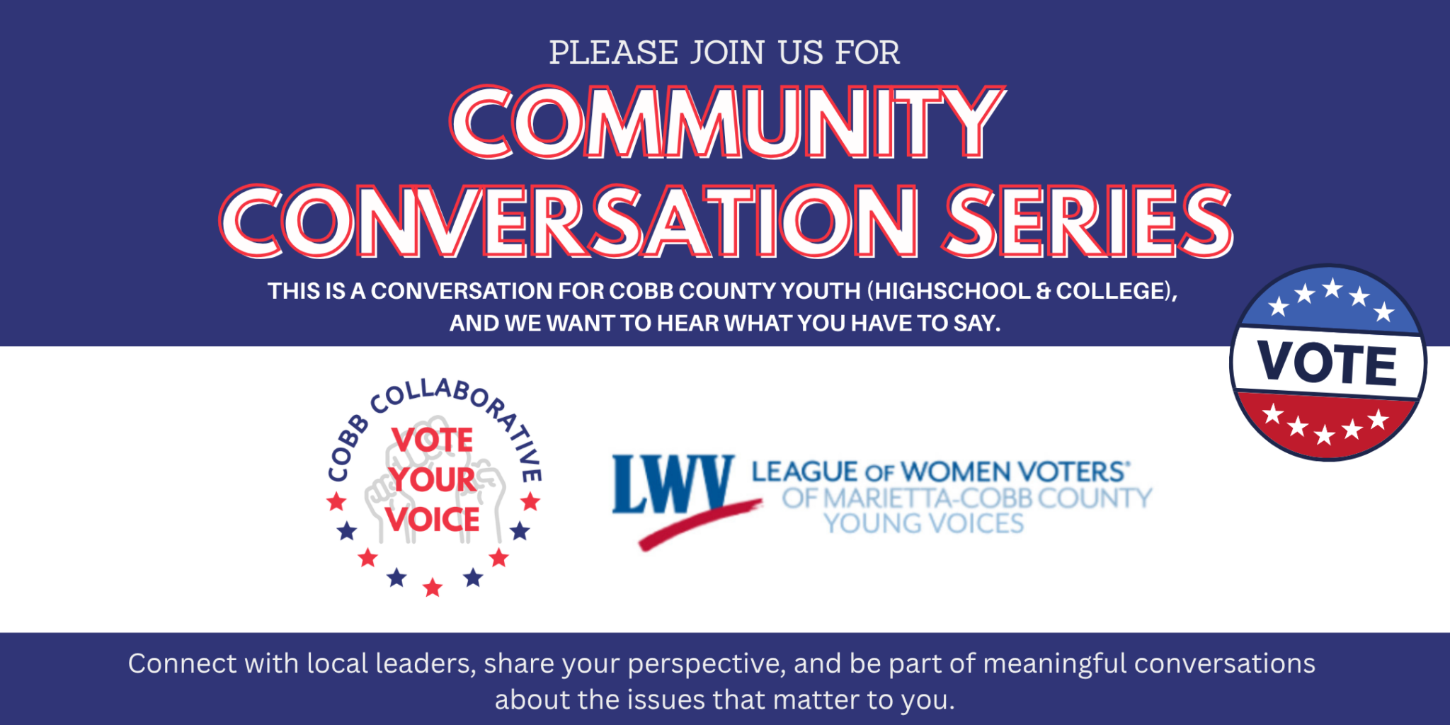 Community Conversation Series w/ Cobb Collaborative - Marietta