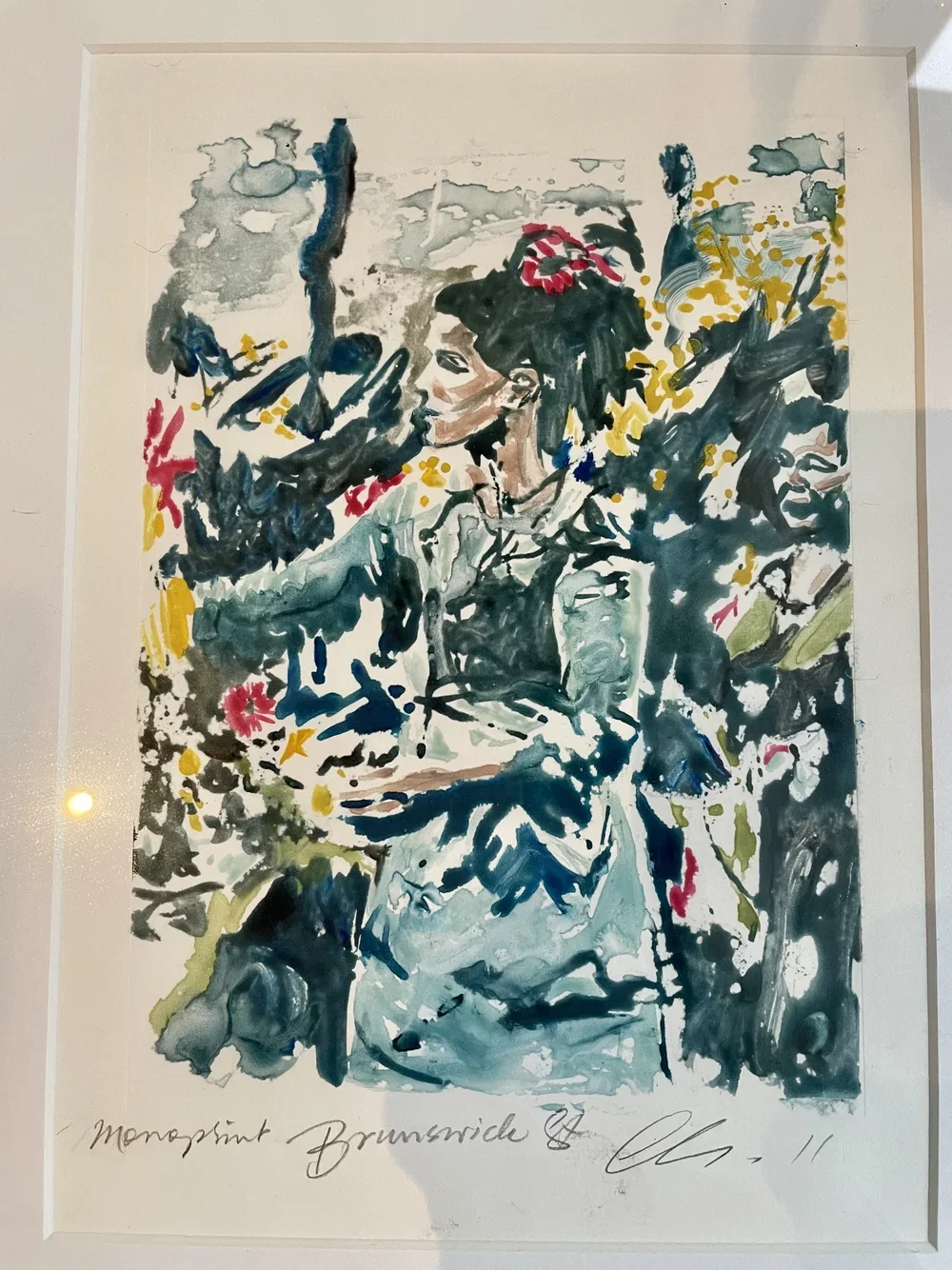 Charlotte Clemens, Brunswick Street (2011), Monoprint, 40 x 32 x 2 cm