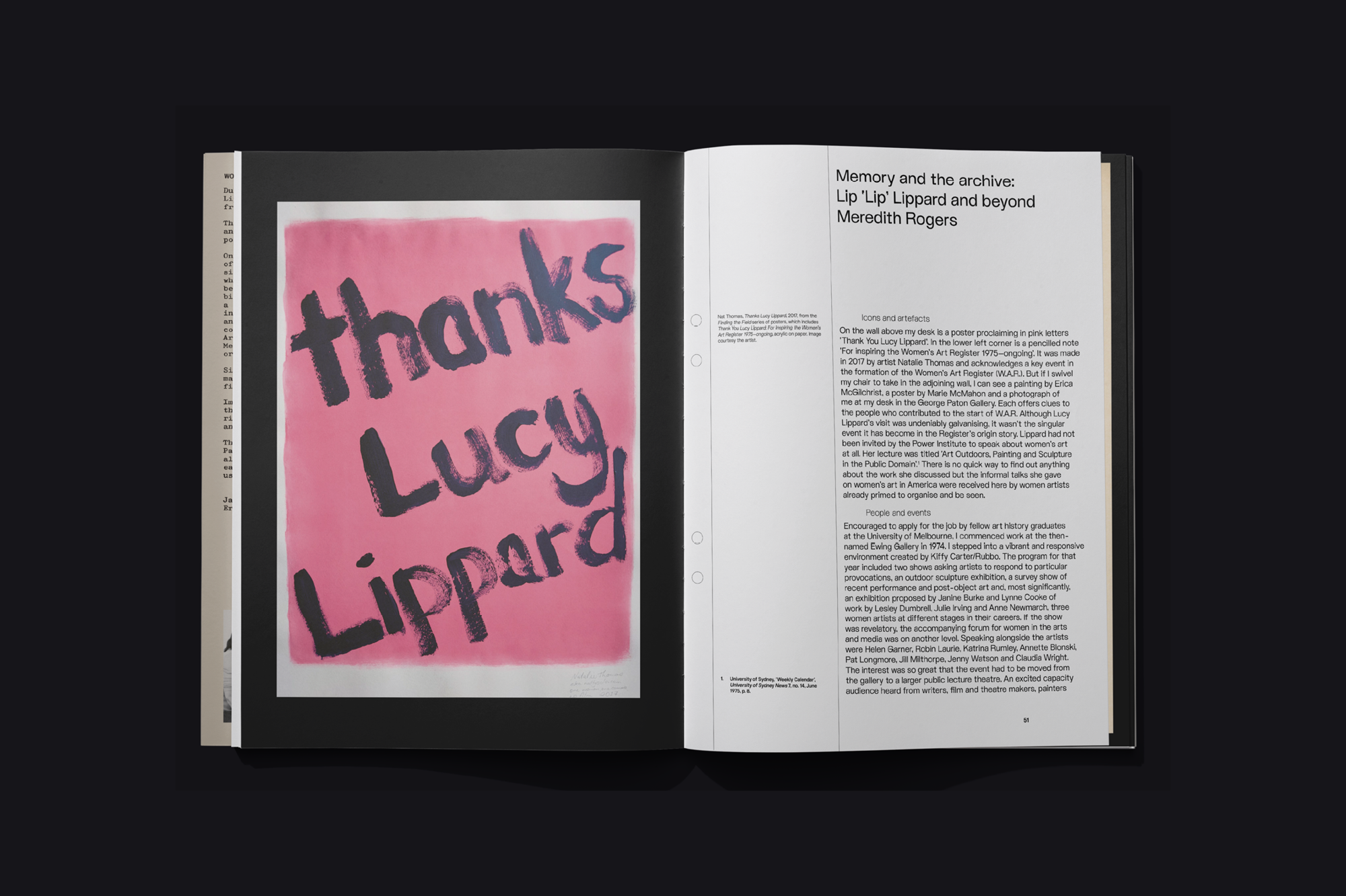 Internal spread from Keeping Things Together